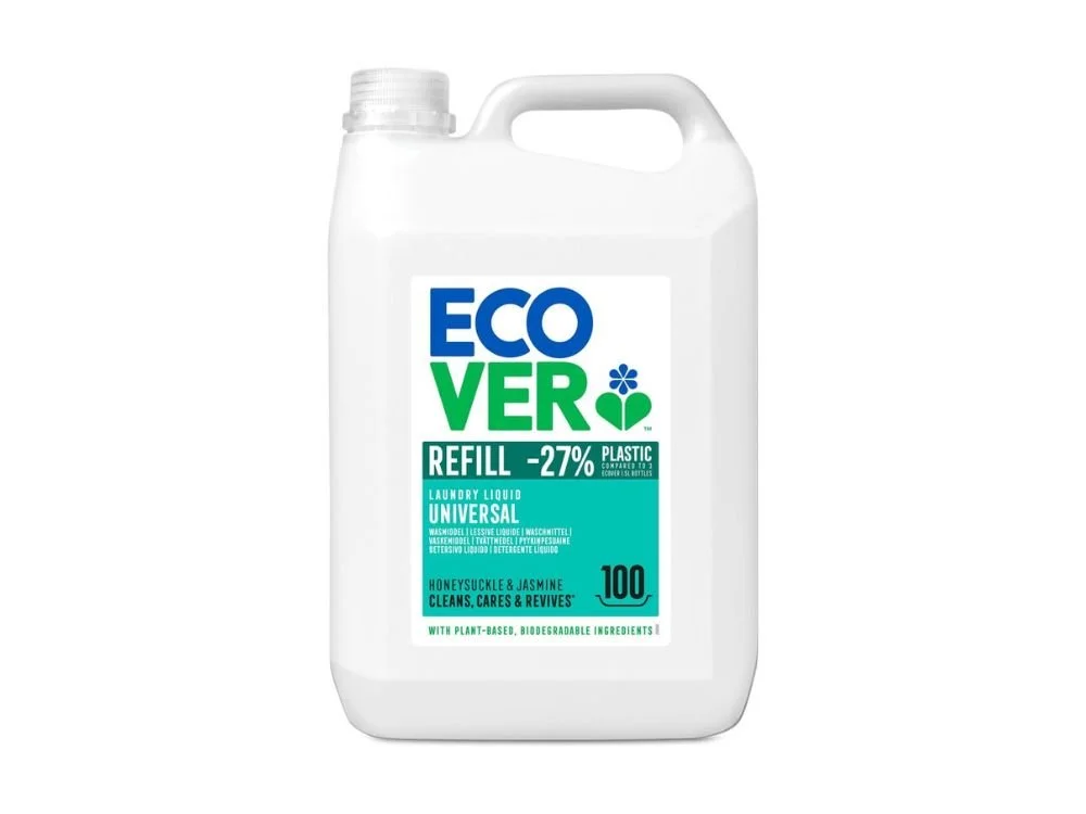 Jerrycan grootverpakking van Ecover universeel wasmiddel