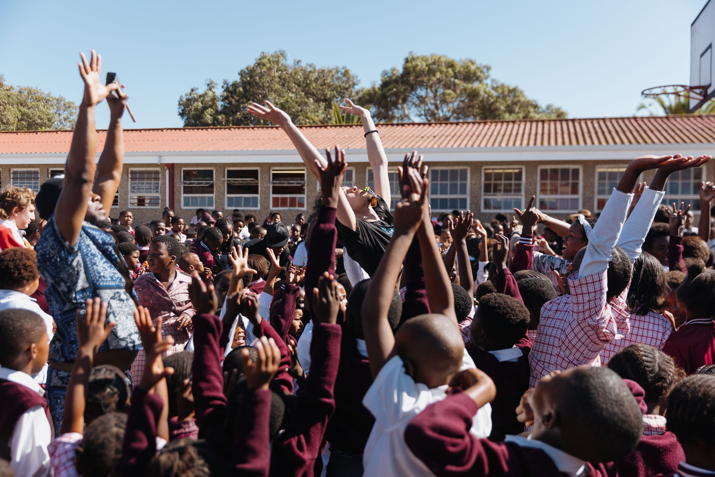 Kinetika Bloco Workshop and Performance with Eluxolweni Primary School
Khayelitsha, Cape Town