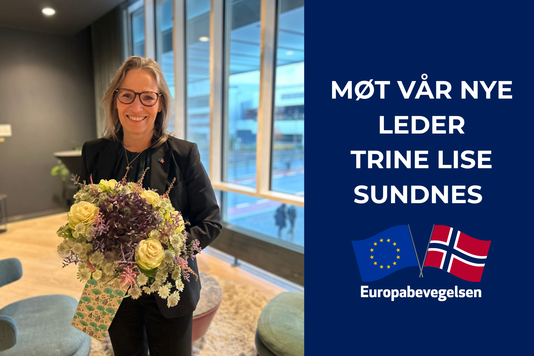 Møt Europabevegelsens nye leder: Trine Lise Sundnes