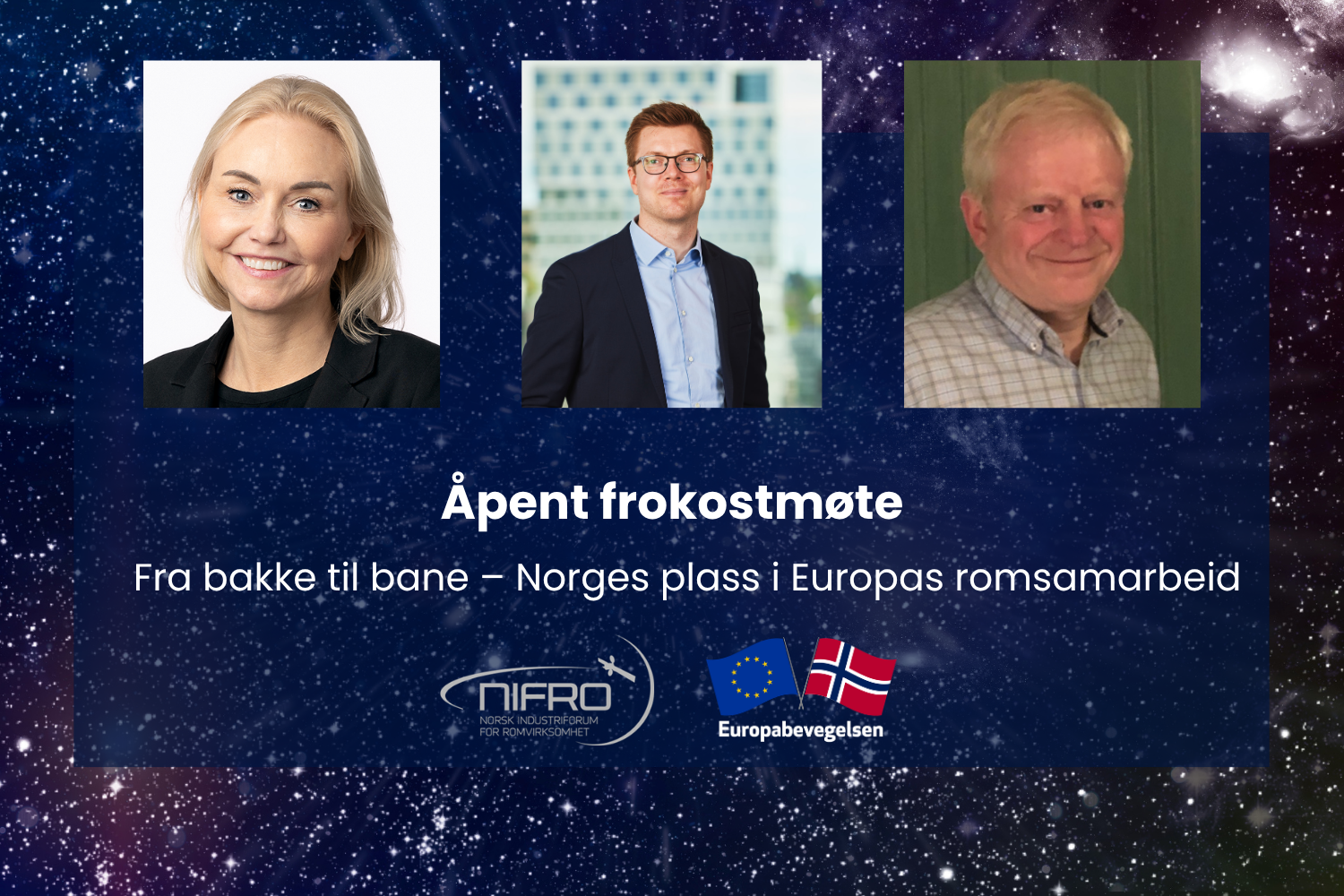 Oslo: Fra bakke til bane – Norges plass i Europas romsamarbeid&nbsp;
