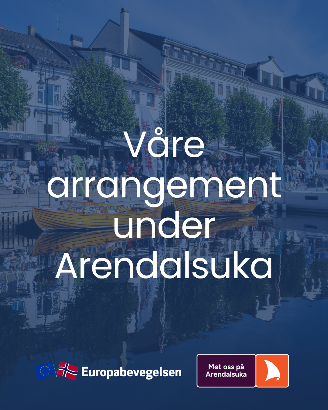 Møt oss på Arendalsuka!