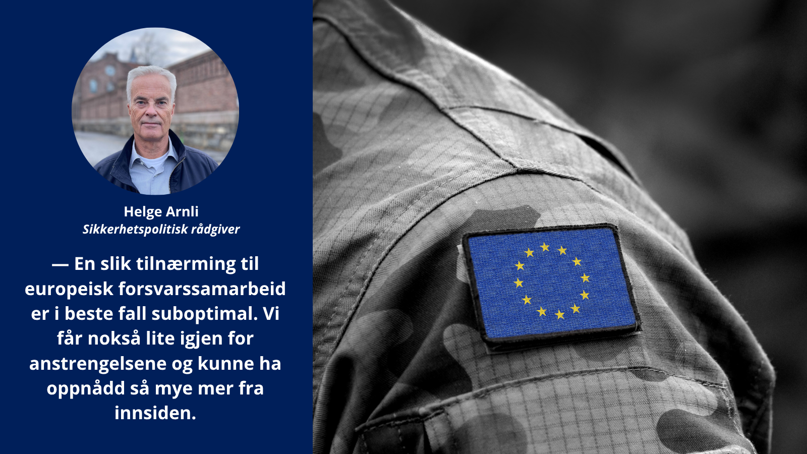 Vi vil, vi vil, men får vi det til?
