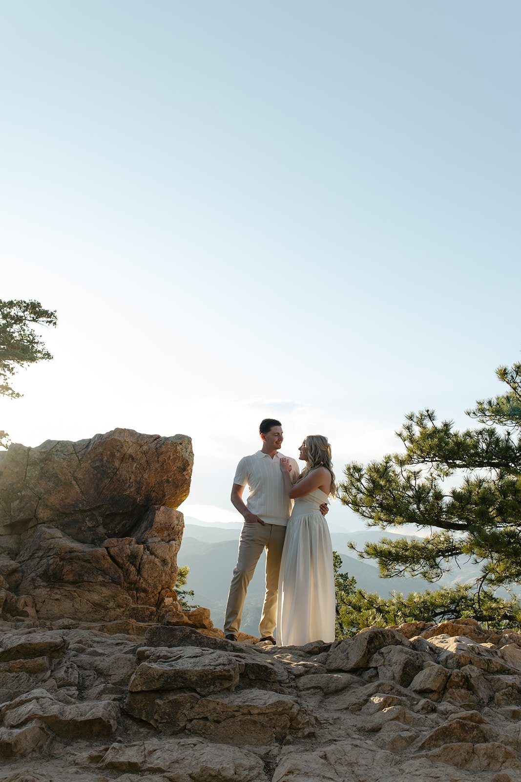 an epic Engagement Photo Location in Colorado