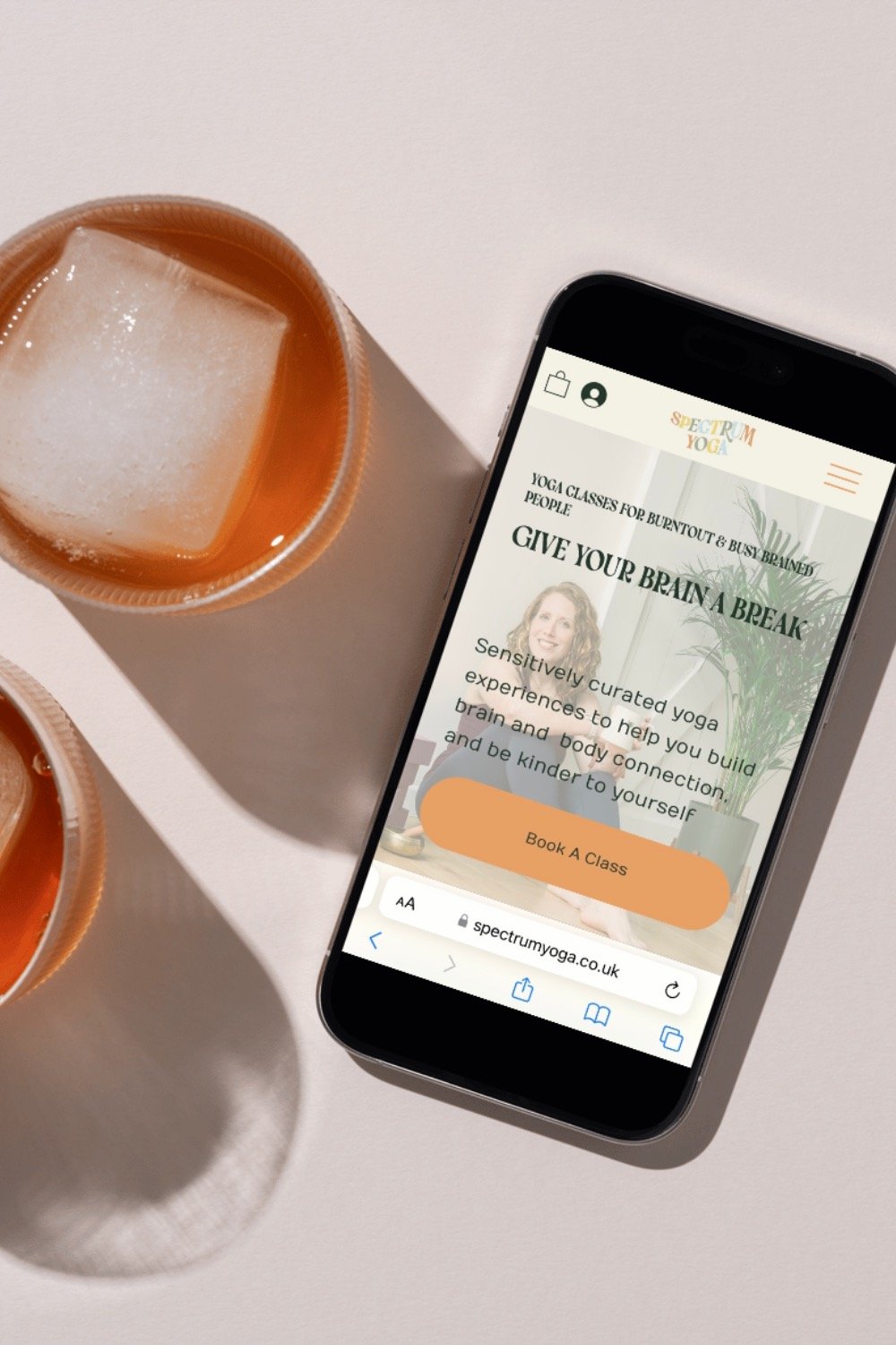 Spectrum Yoga: Mini Brand & Mini Website