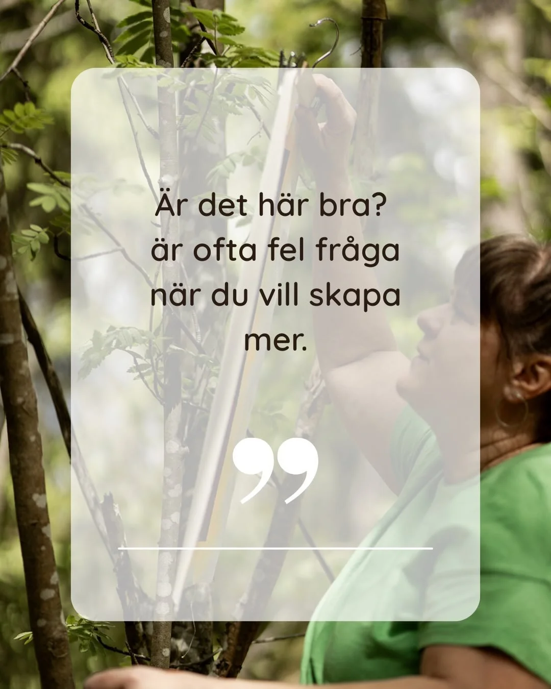 Vilken fr&aring;ga tar dig vidare? F&ouml;r mig &auml;r det helt klart den mer utforskande icke-d&ouml;mande &ldquo;Vad h&auml;nder om...?&rdquo; 

Att inte fundera s&aring; mycket p&aring; bra och d&aring;ligt hj&auml;lper mig att stanna i min kreat