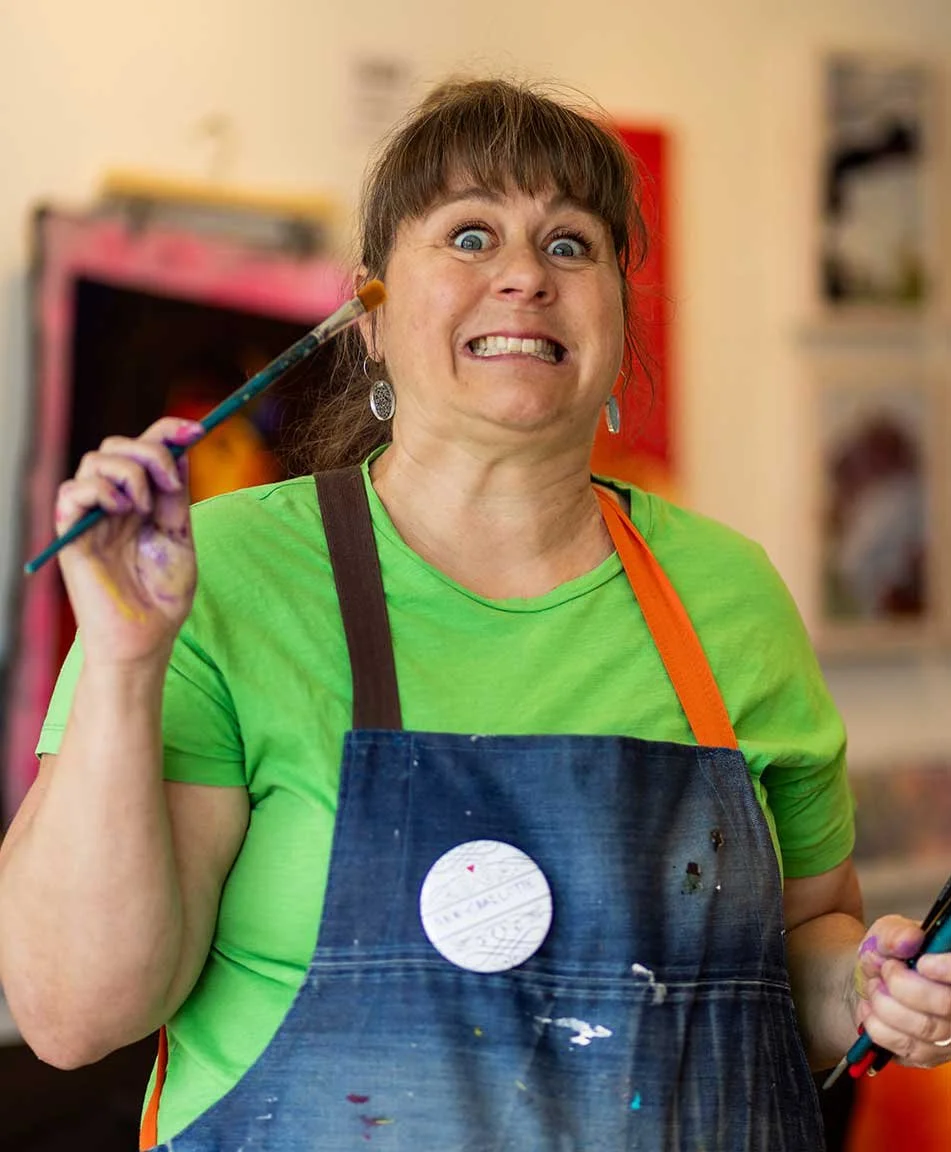 Ann-Charlotte något frustrerad