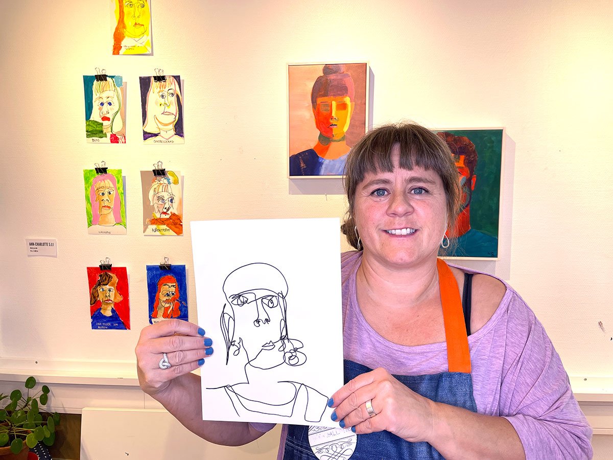 Lekfulla porträtt 29 mars