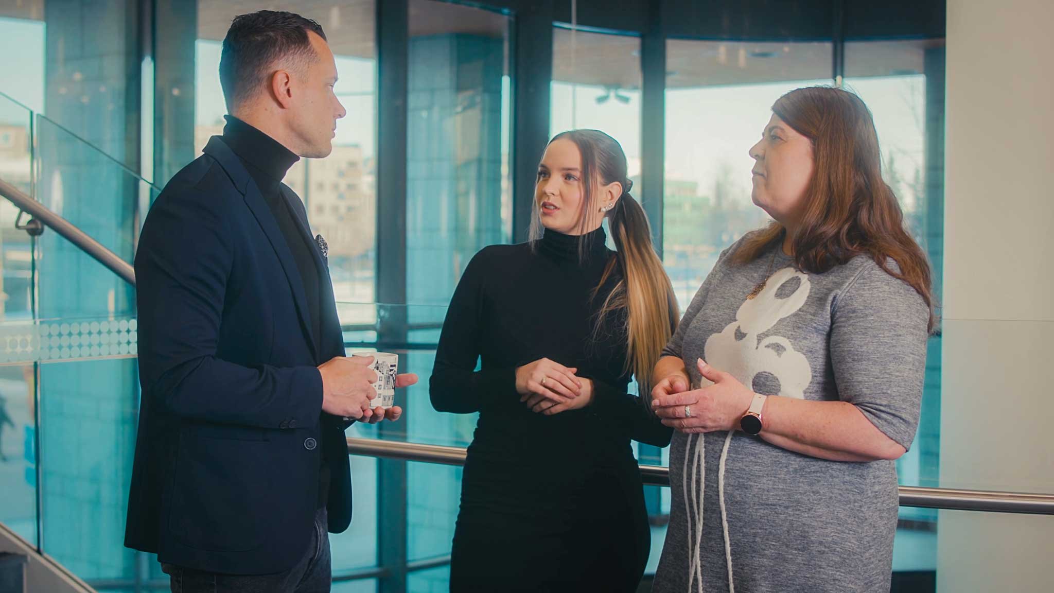 Videotuotanto yhdessä asiakkaan kanssa onnistui kiitettävästi.