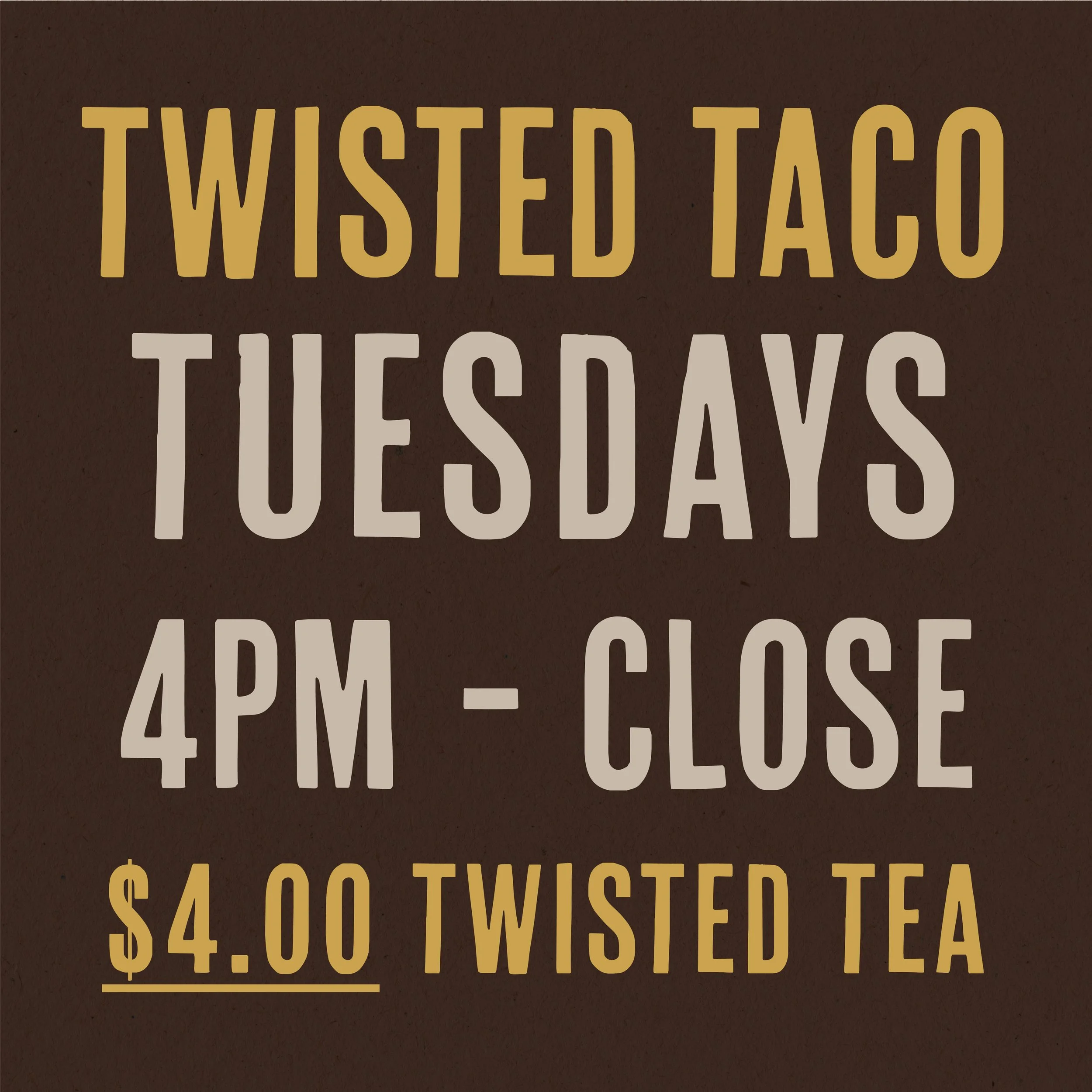Cabin Restaurant Taco Tusedays