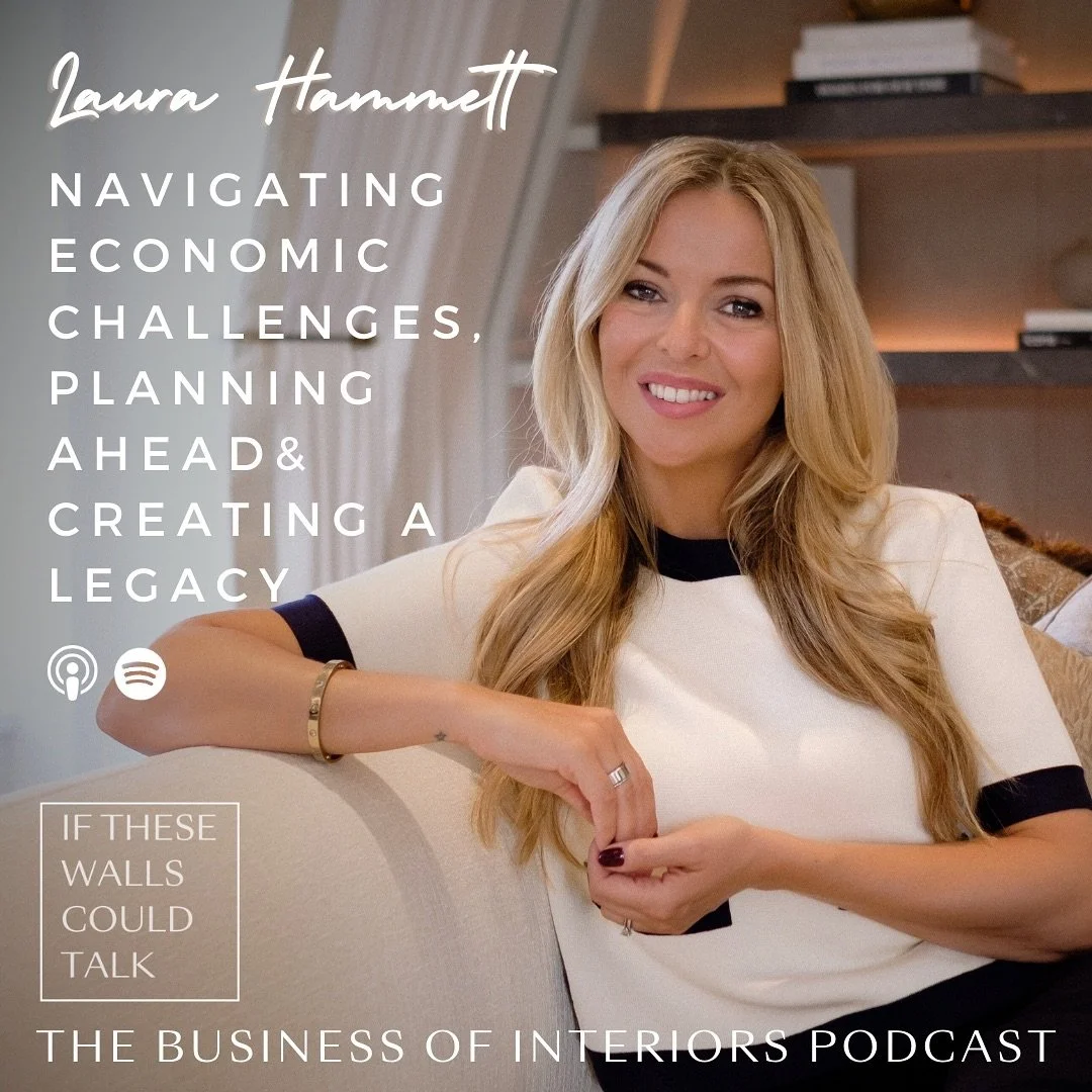 Episode 24 of the If These Walls Could Talk podcast is LIVE 🎙️

In episode 24 I am speaking with the wonderful @laurahammett.interiors founder and creative director of the award-winning and renowned Laura Hammett Interiors and @laurahammett.living ?