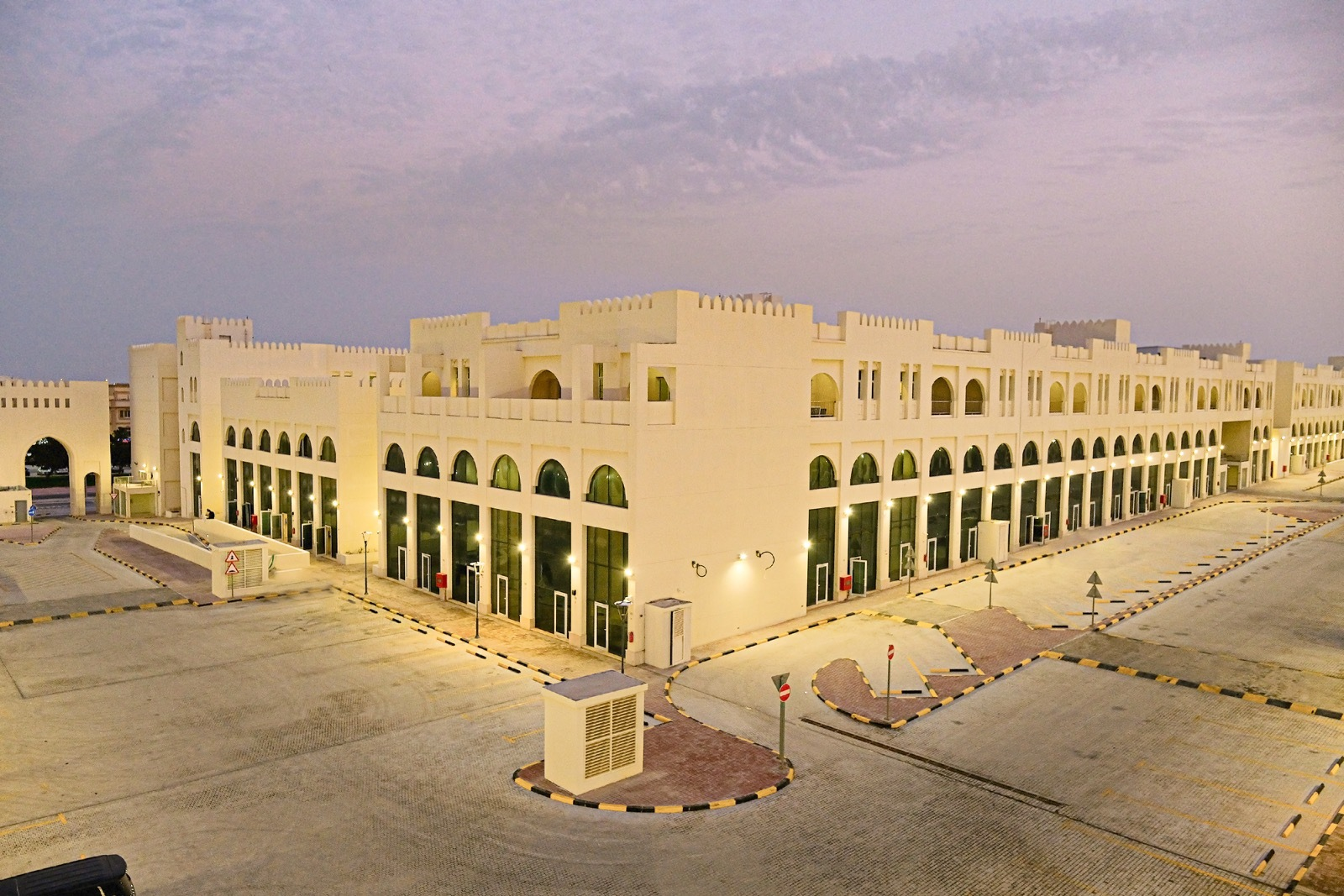 Souk Al Haraj commercial marketplace project at Manatek Economic Zone in Al Wakrah Qatar with Lavera PMC real estate development experience