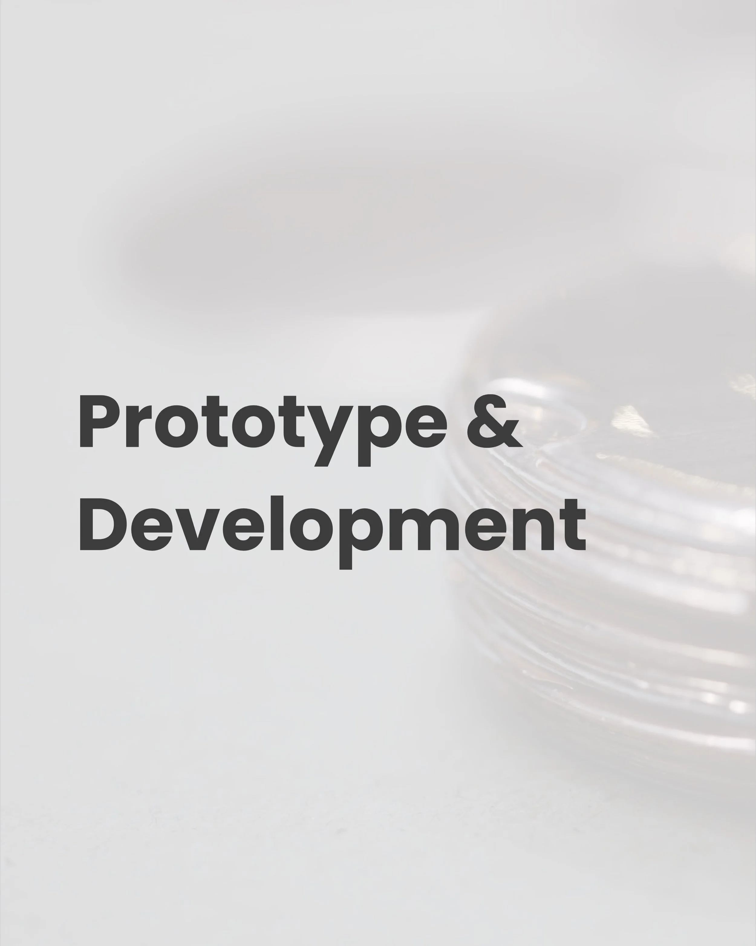 From concept to creation, The Foil Specialists support metal foil prototyping and development with precision, flexibility and expert technical knowledge.

Whether you&rsquo;re testing a new design, developing a specialist component or preparing for p