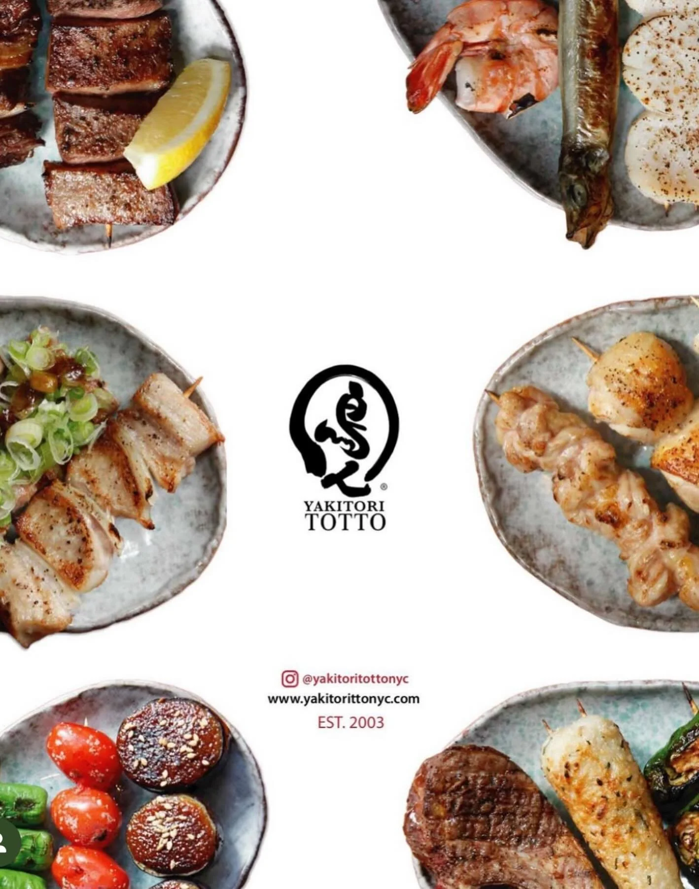 &ldquo;NYC has pizza and bagels. We have yakitori.&rdquo;

#YakitoriTotto #Yakitori #Izakaya #JapaneseFood #TokyoInNYC
#CharcoalGrill #SkeweredPerfection #TareSauce #JapaneseBBQ #NYCJapaneseFood
#SakeLovers #OmakaseExperience #LateNightBites #FoodieE