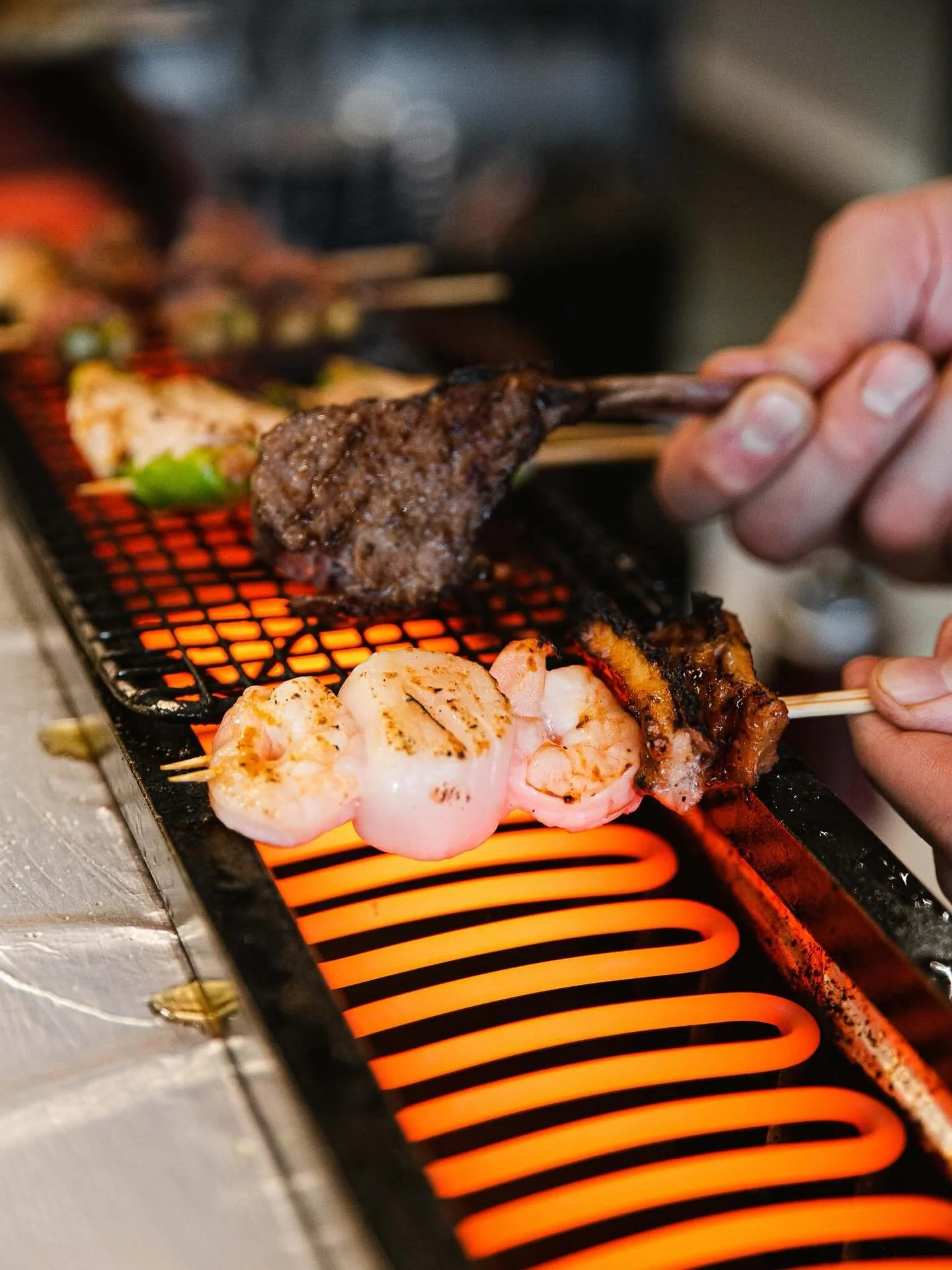 Up the stairs. Into Japan. Welcome to Totto

#YakitoriTotto #Yakitori #Izakaya #JapaneseFood #TokyoInNYC
#CharcoalGrill #SkeweredPerfection #TareSauce #JapaneseBBQ #NYCJapaneseFood
#SakeLovers #OmakaseExperience #LateNightBites #FoodieExperience #Bar