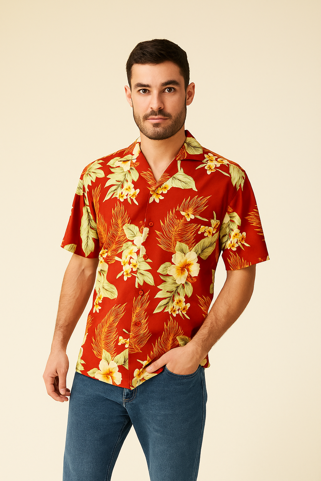 Red w/ Golden Foliage (808)