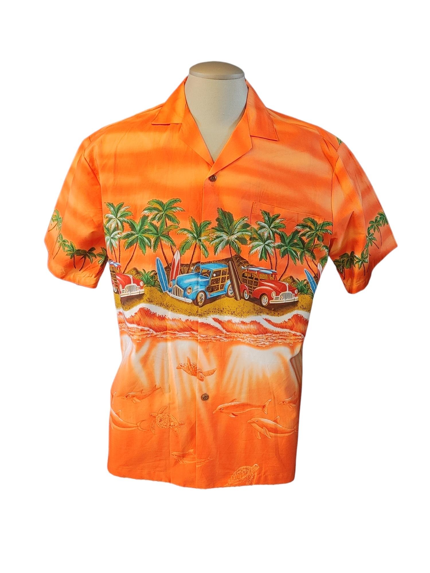 KY'S Authentic Aloha Shirt (AL-536OR)