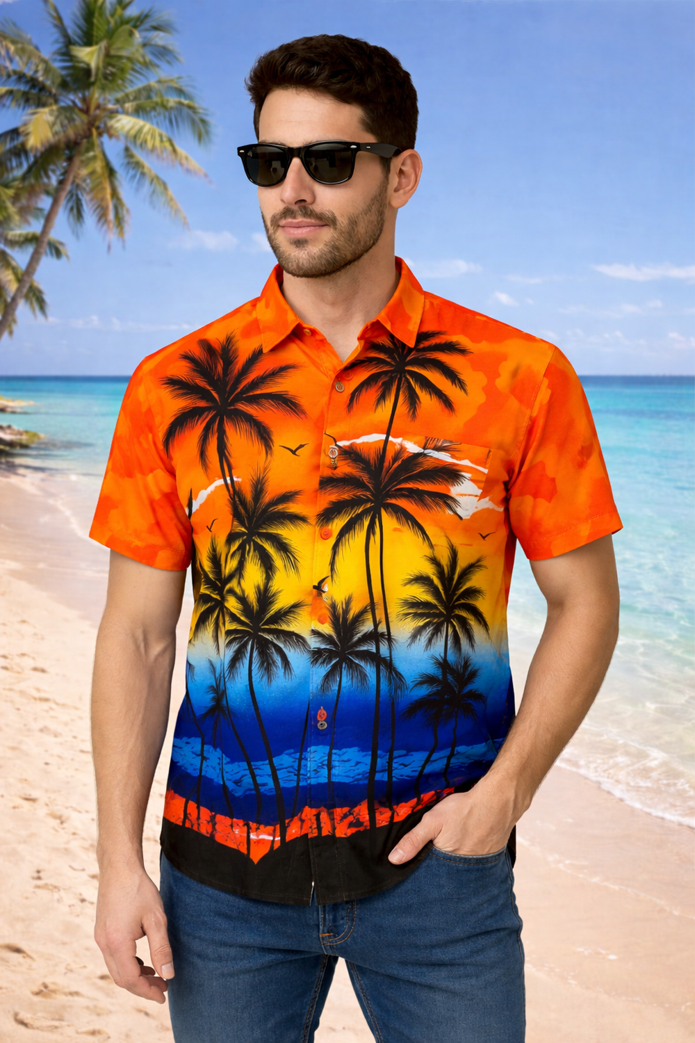 Hawaiian Shirt Canada: 7 Stylish Ways to Rock Beach Wear Canada with Cool Shirts 69