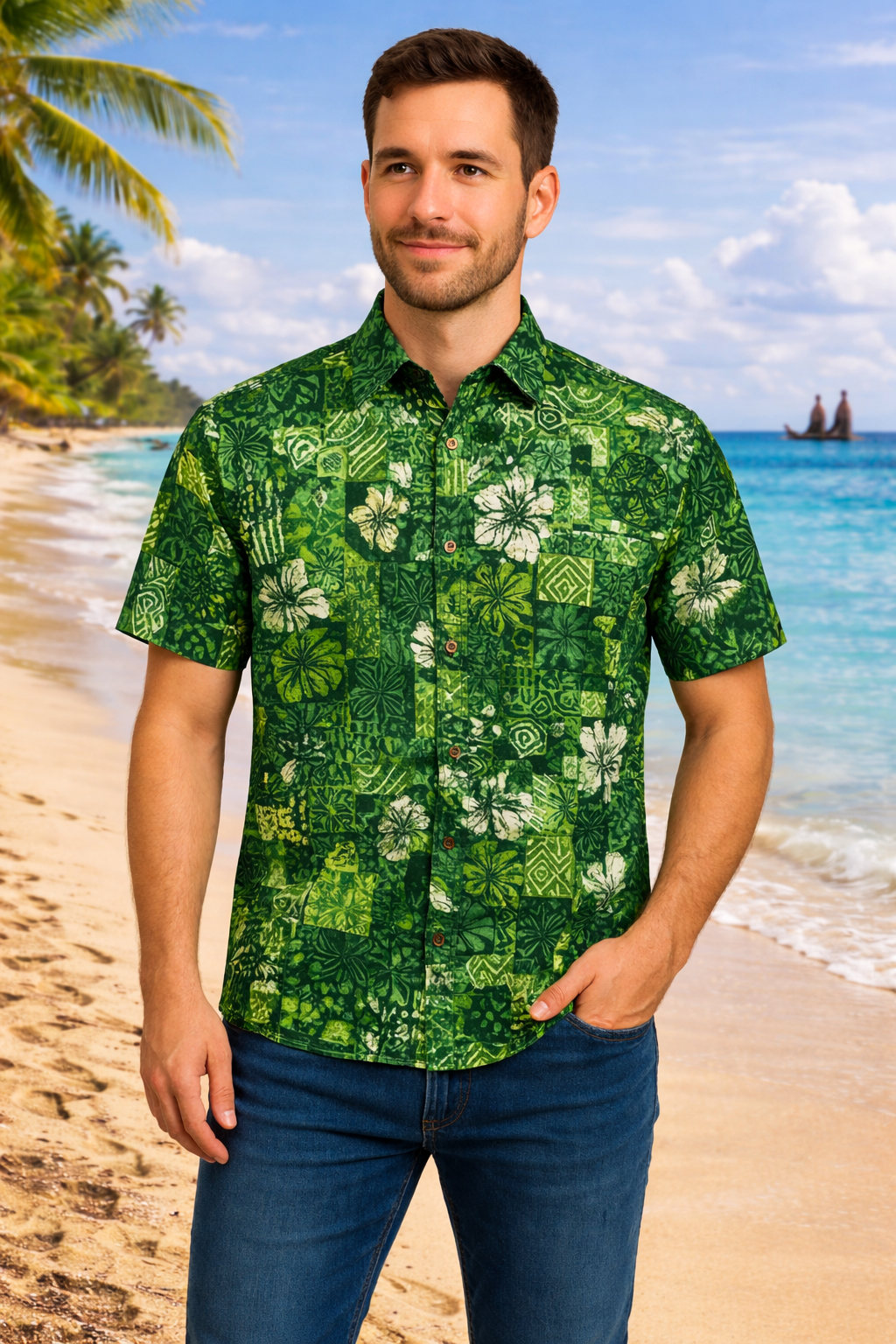 Hawaiian Art - C. Green - (105)