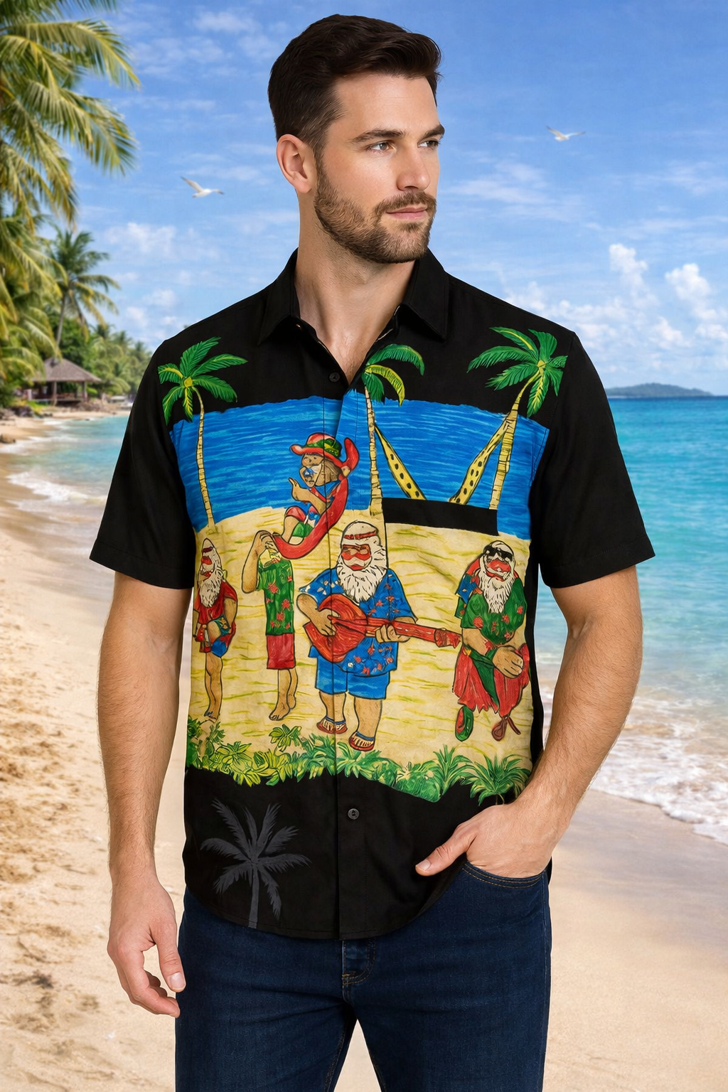 Santa - Black  ( SantaB)