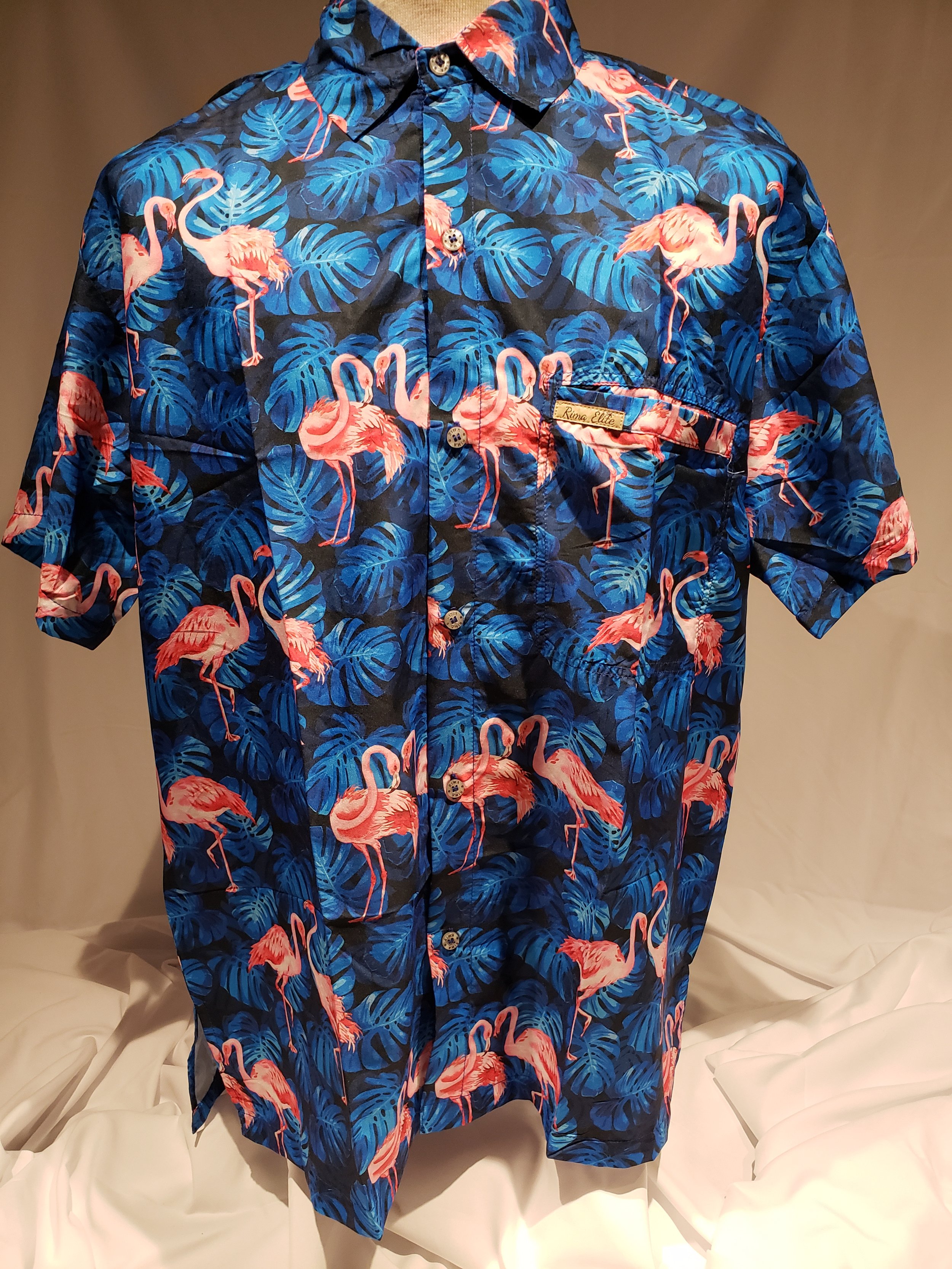 Flamingos - Royal Blue