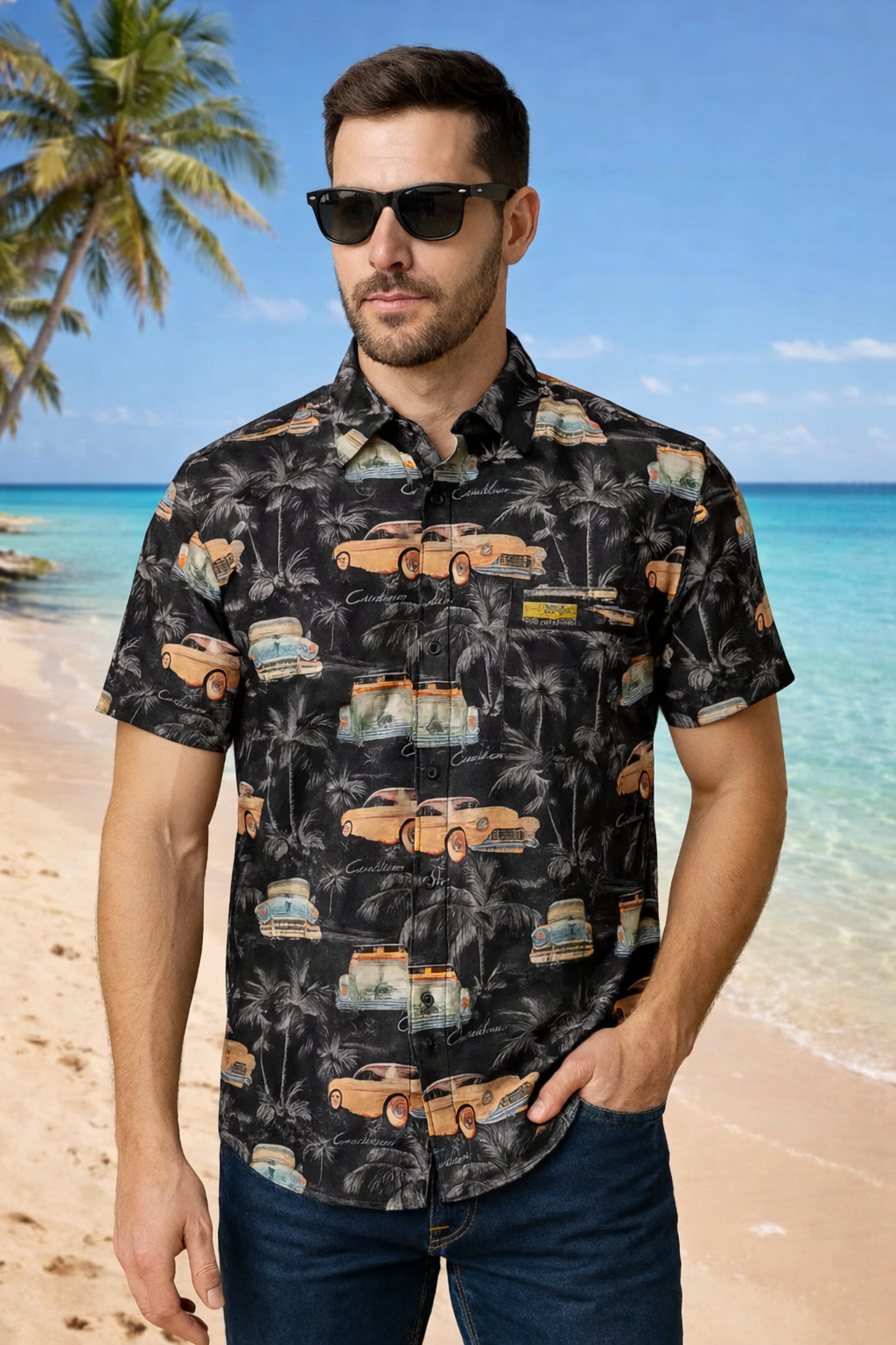 Classic Car Shirts - Black