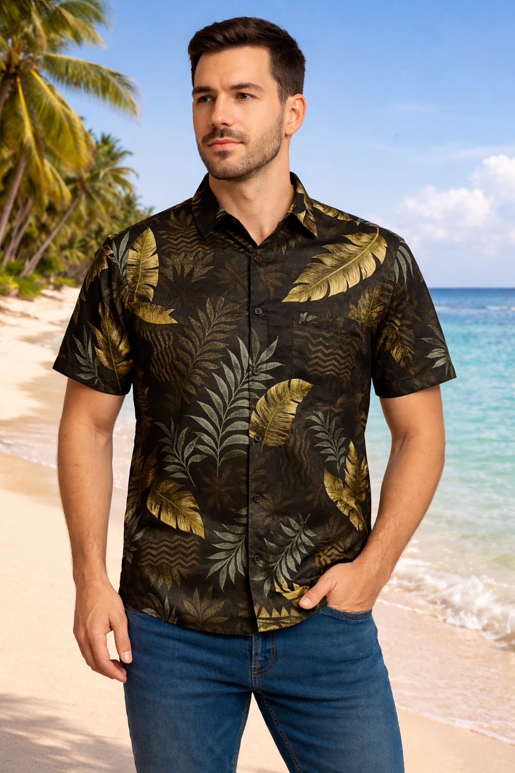 666 - Midnight Tropics -Black with Gold.png