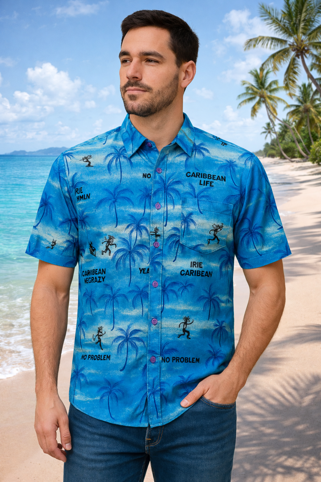 Calypso Dancers - Blue/Blk  (640)