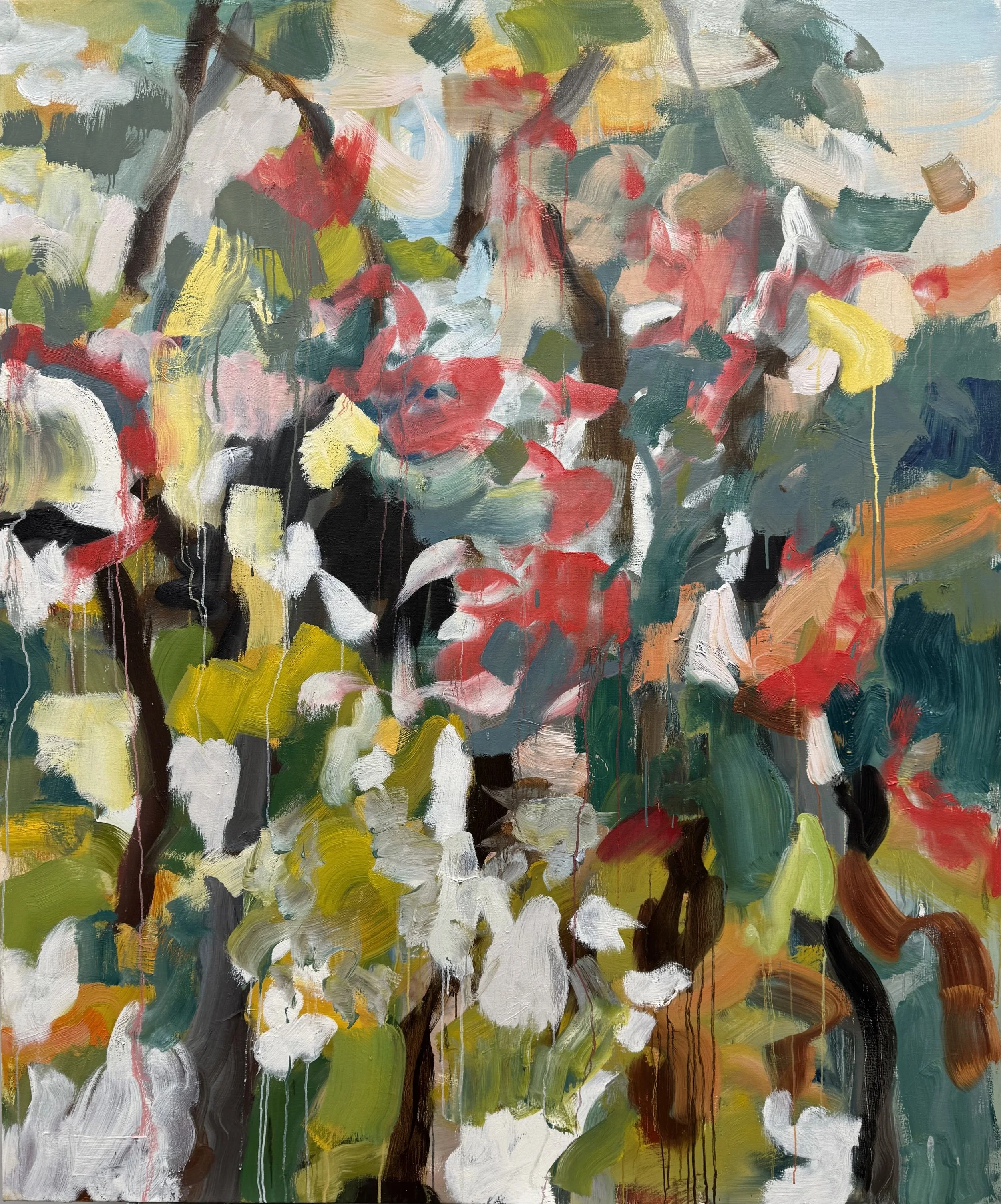 Fall River 2025 Oil on Canvas 72"x60"