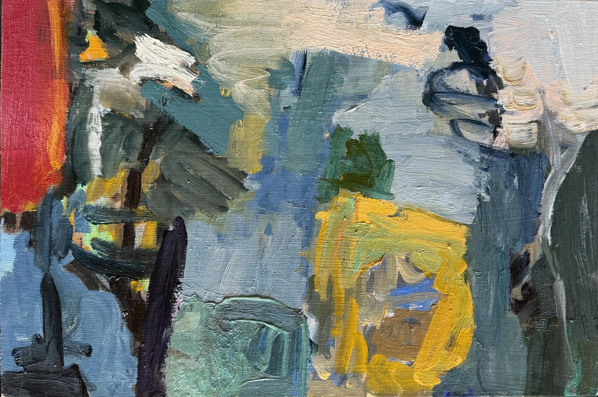 Odyssey. 2026 oil on canvas 16"x 24"