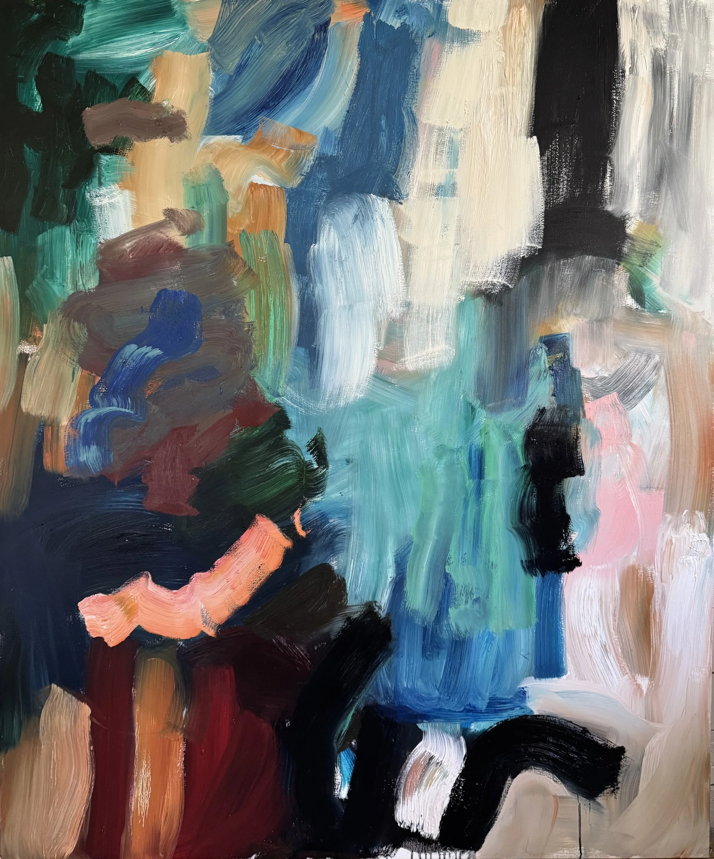 Lost At Sea 2025 Oil on Canvas 60"x 72"