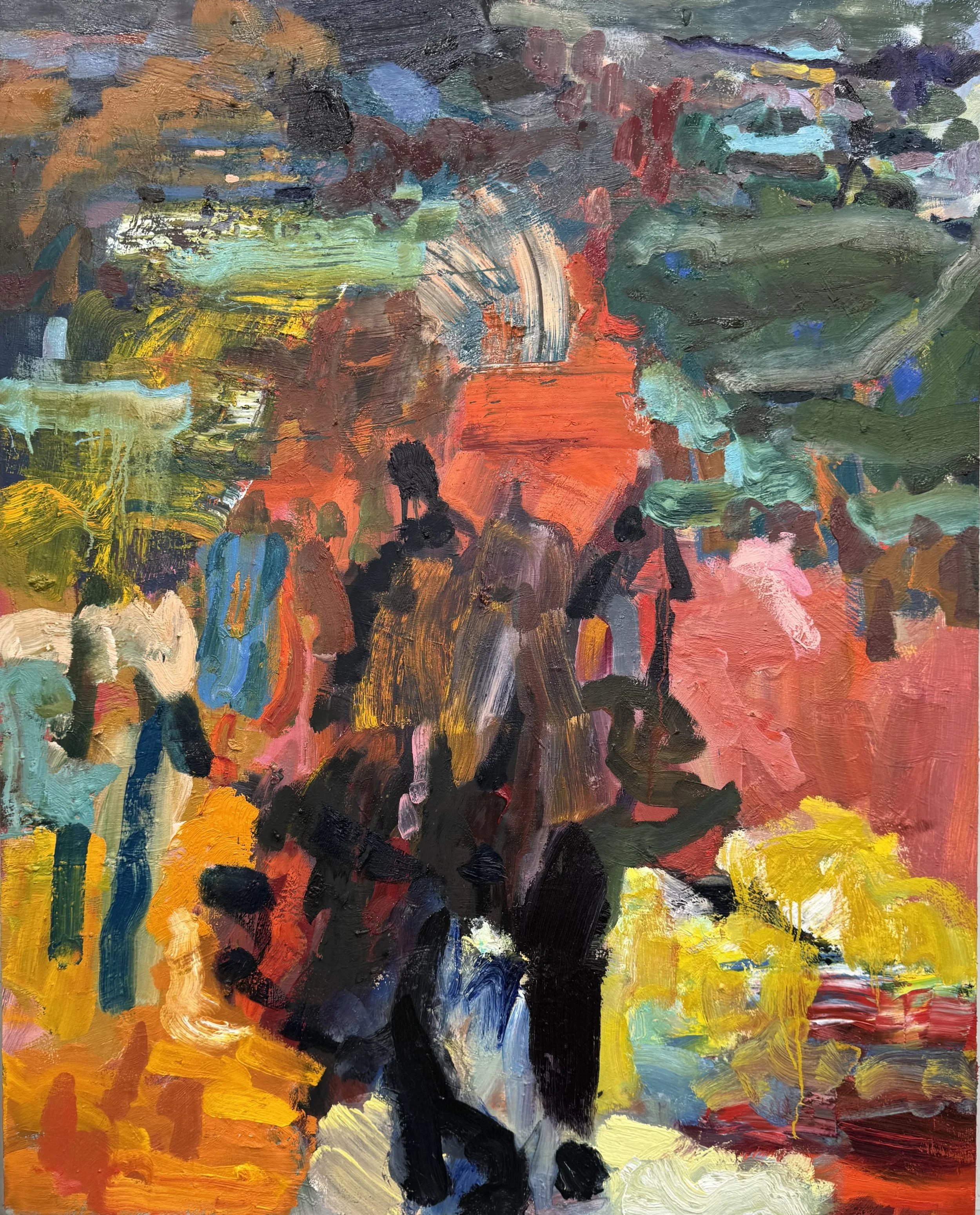 Abstraction 2025-26 Oil on Canvas 60"x 48"