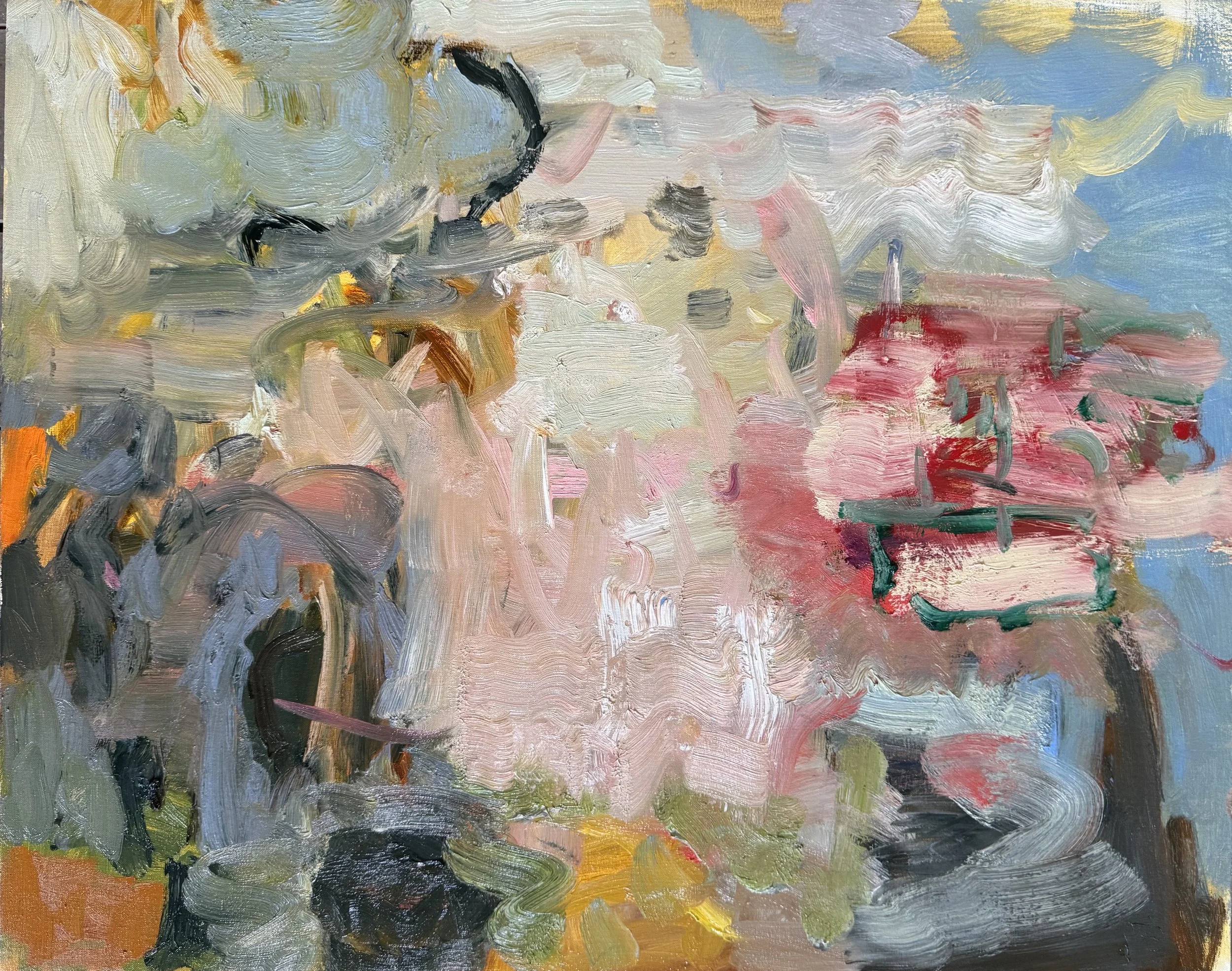 Evening Primrose 2026 oil on canvas 24"x 30"