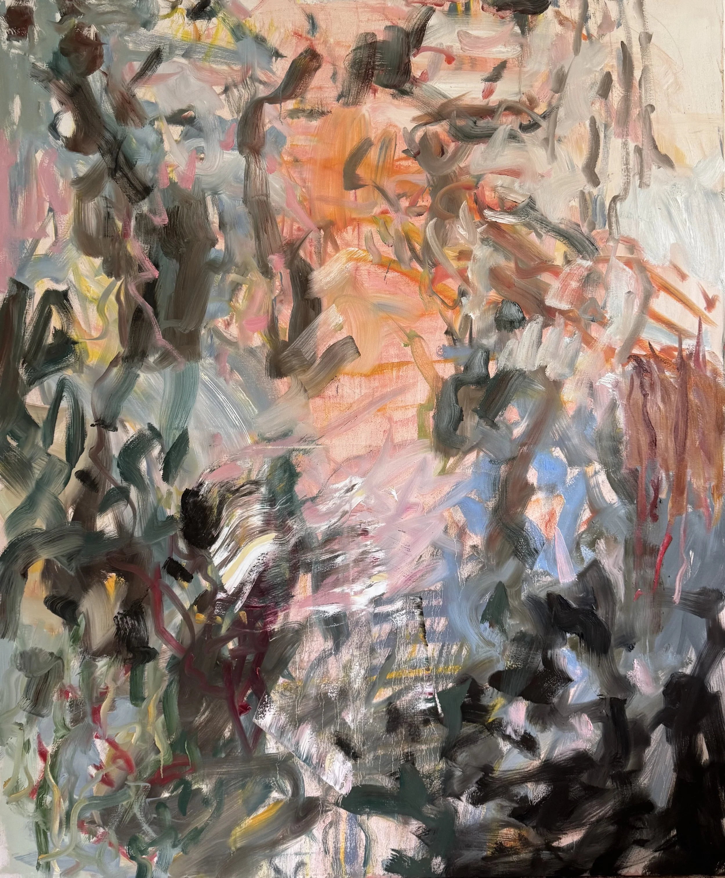 Rhapsody 2026 oil on canvas 72"x 60"