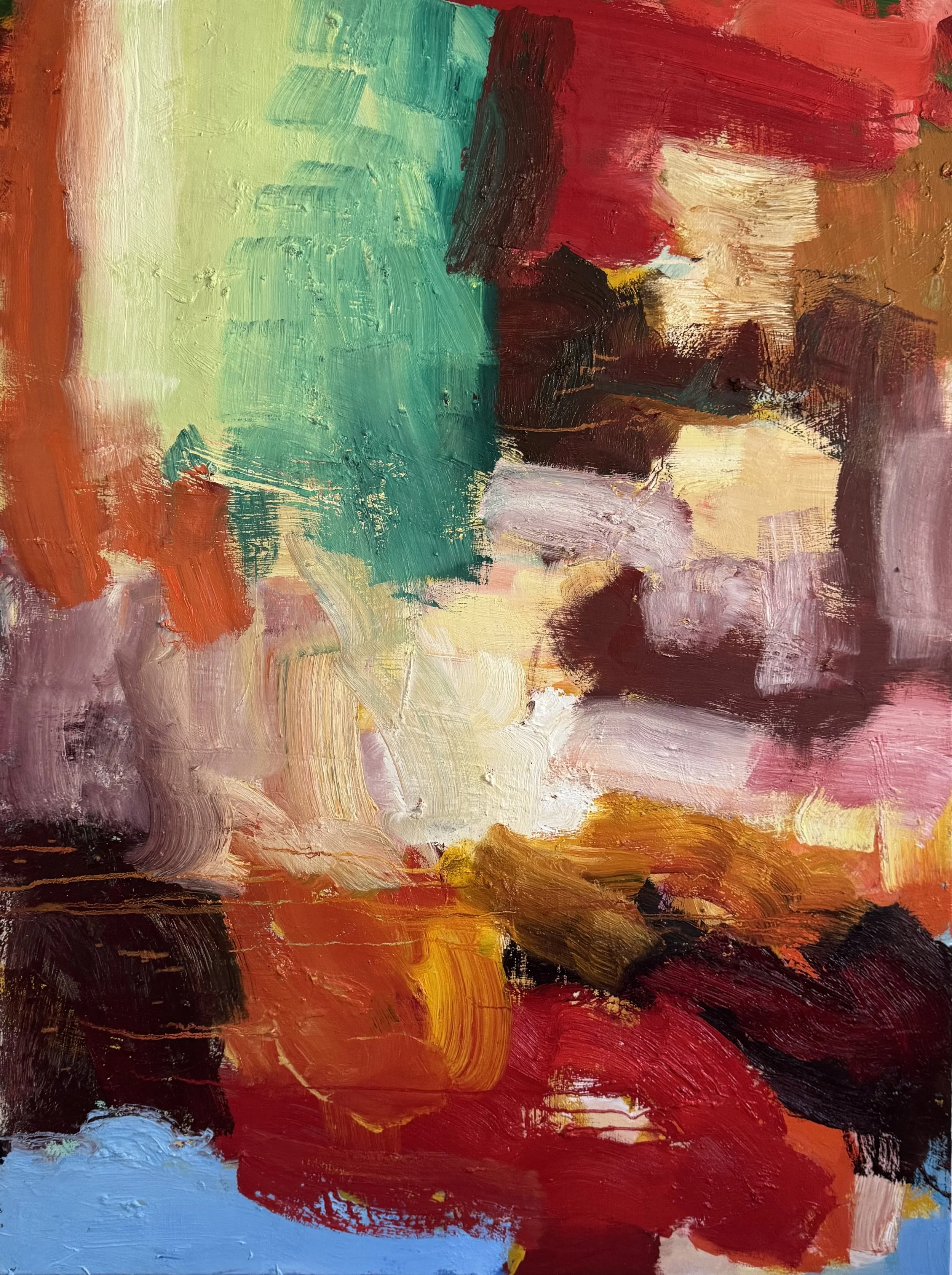 Soft Spot 2025, oil on linen 36"x46"
