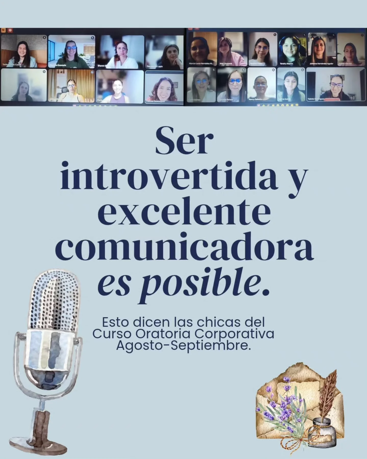 &iquest;Cu&aacute;l de las creencias iniciales de estas chicas  frena tu seguridad al comunicarte? 🤔

&iexcl;&Uacute;ltimos d&iacute;as para inscribirte en el Curso Oratoria Corporativa y el &uacute;ltimo del 2025!🔊🗣

Iniciamos el pr&oacute;ximo m
