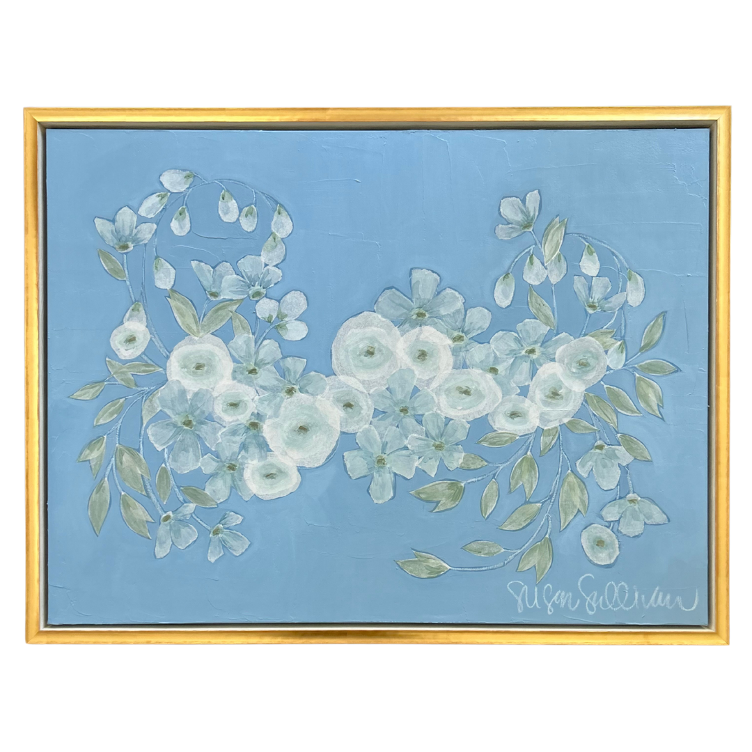 30x40 Bleu Tranquille