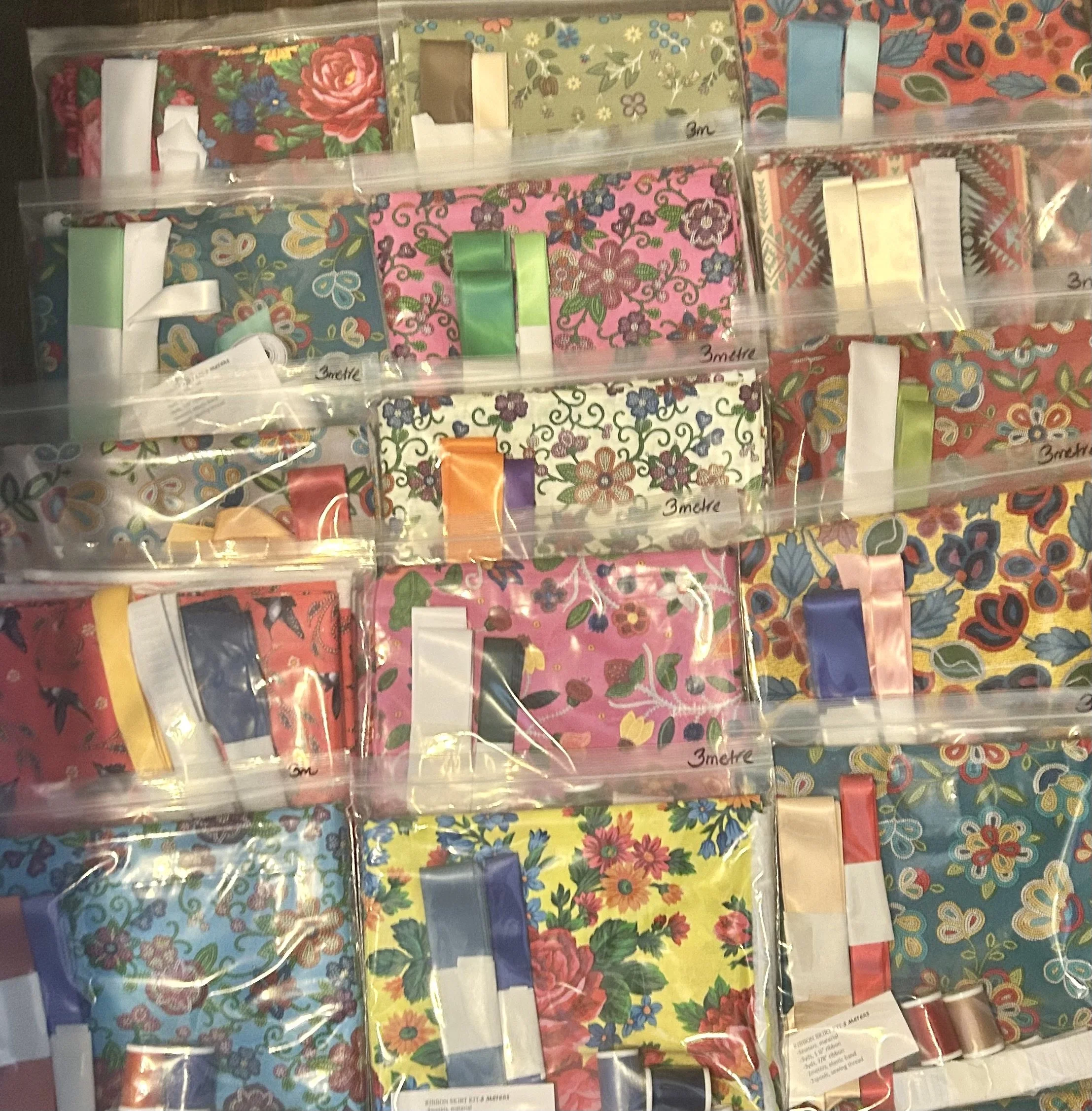 Ribbon Skirt Making Workshop for Kashechewan Evacuees