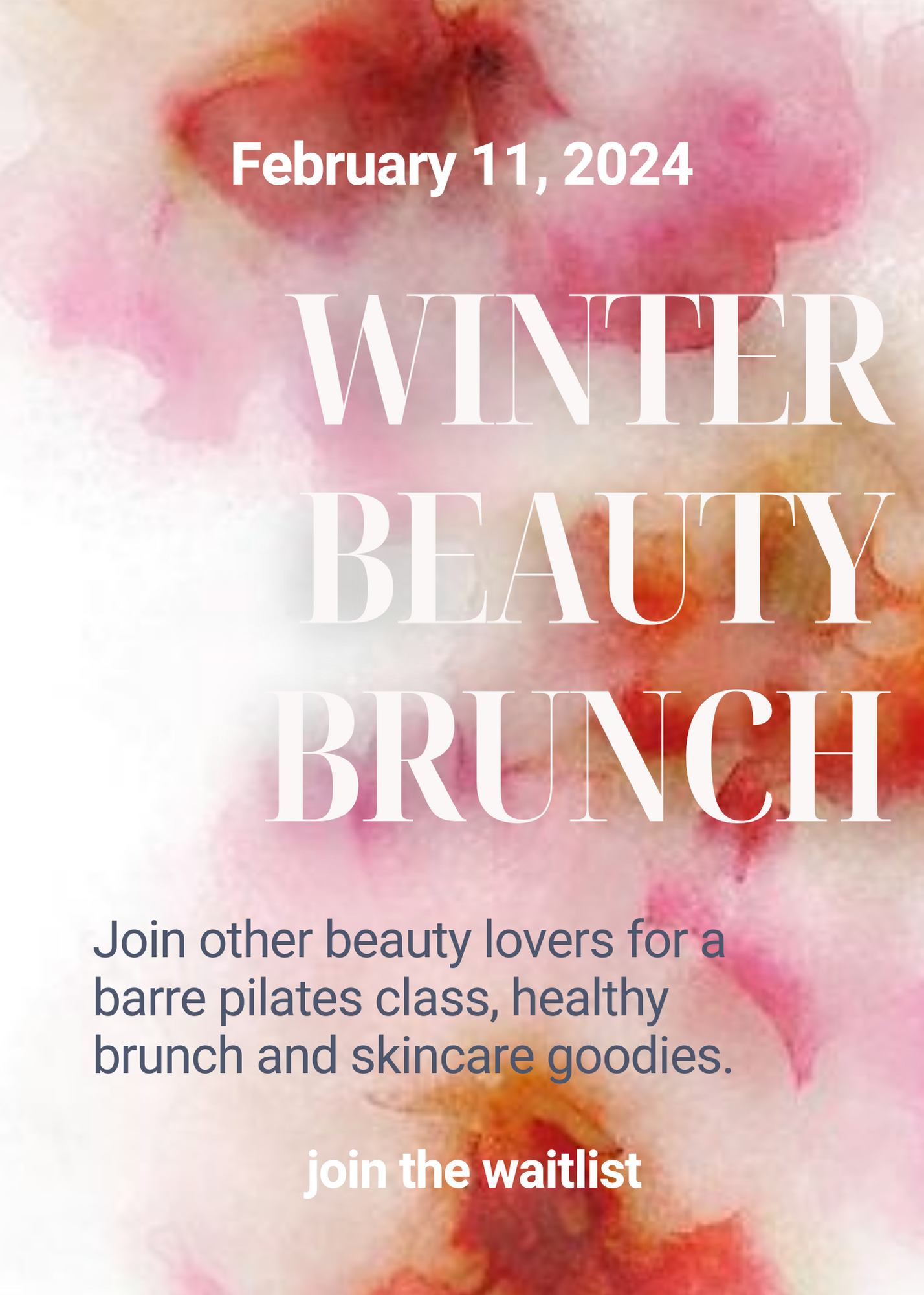 Winter Beauty Brunch