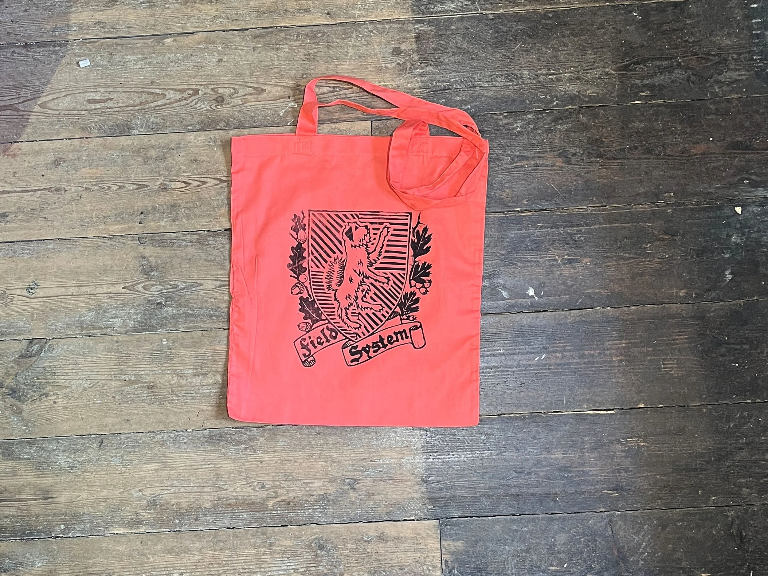 Tote Bag hand-printed with Socrates Rampant