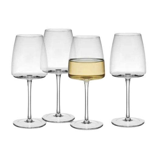 White Wine Glasses Set