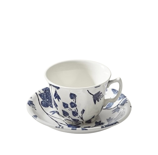 Garden Vine Tea Cup &amp; Saucer