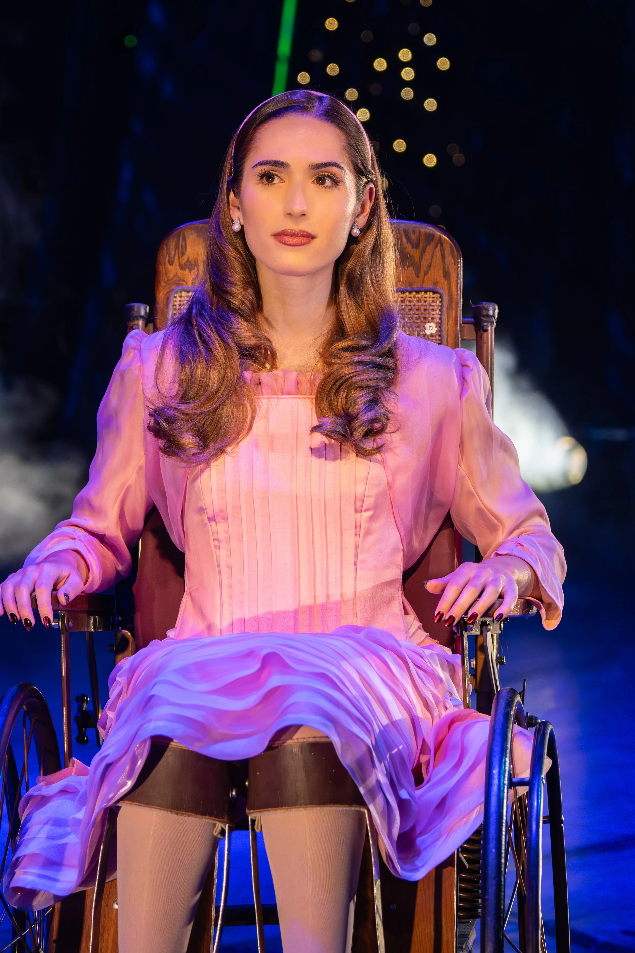Cristina Sastre as Nessarose in the National Tour of WICKED, photo by Joan Marcus 