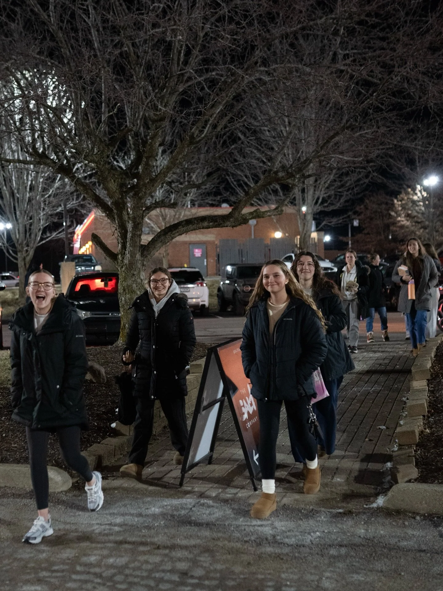 Rain, shine, or snowstorm, we will see you tonight at salt!

Thursdays | 6:30p + 8:30p | 1600 Cumberland Ave

Need a ride? Fill out our ride form in our bio! 🚗