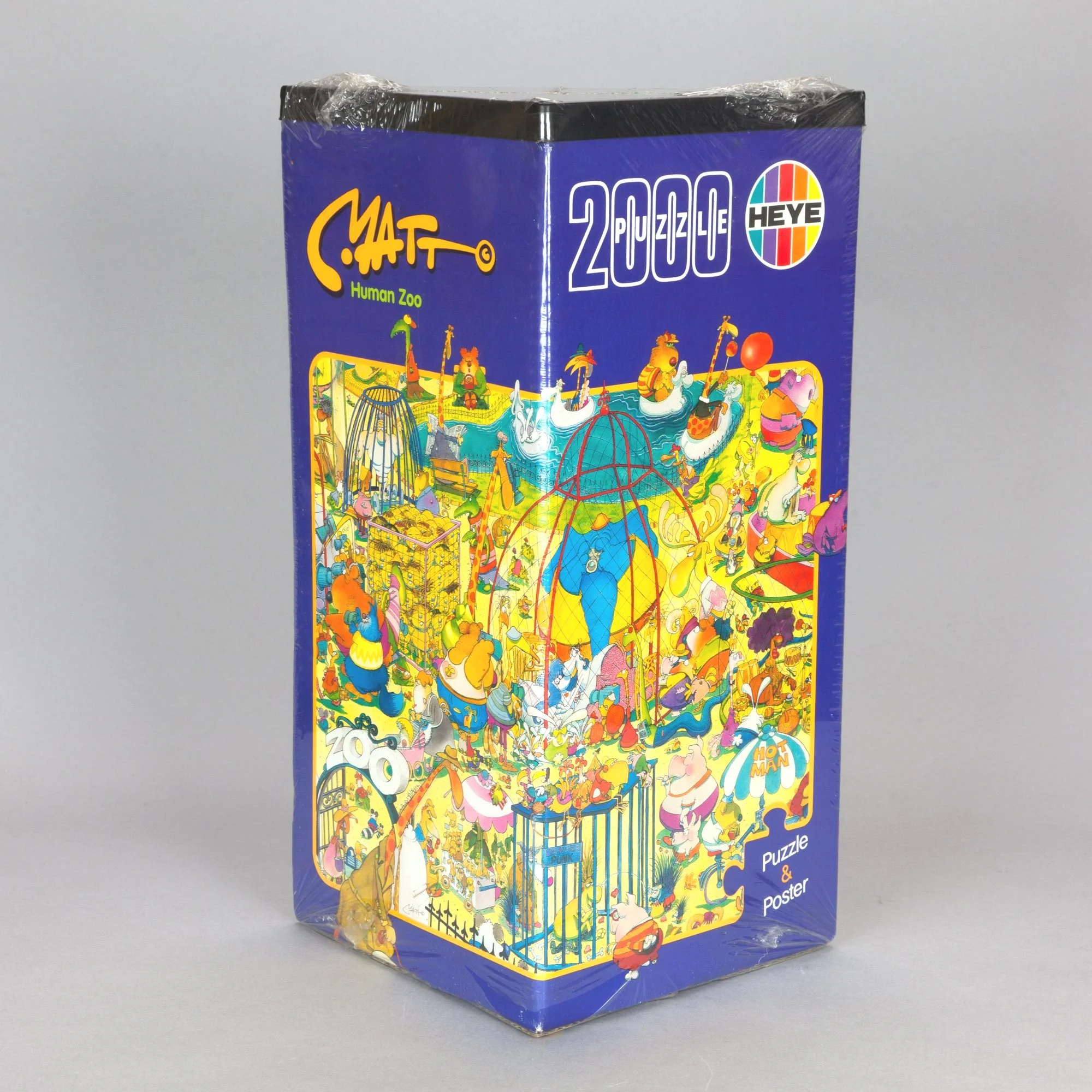 Human Zoo puzzle by Heye: a vintage masterpiece
