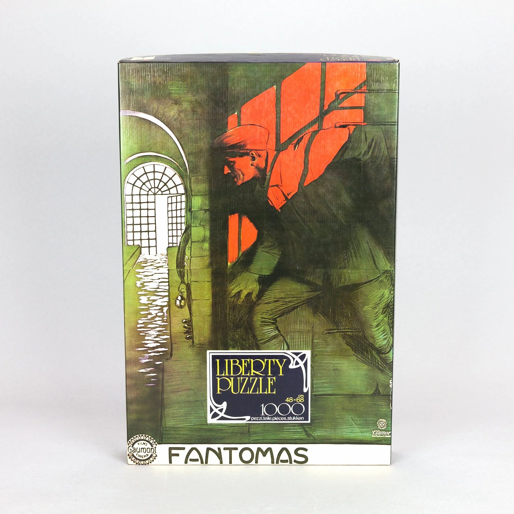 "Fantomas” 1000-piece puzzle by INTERNATIONAL TEAM.