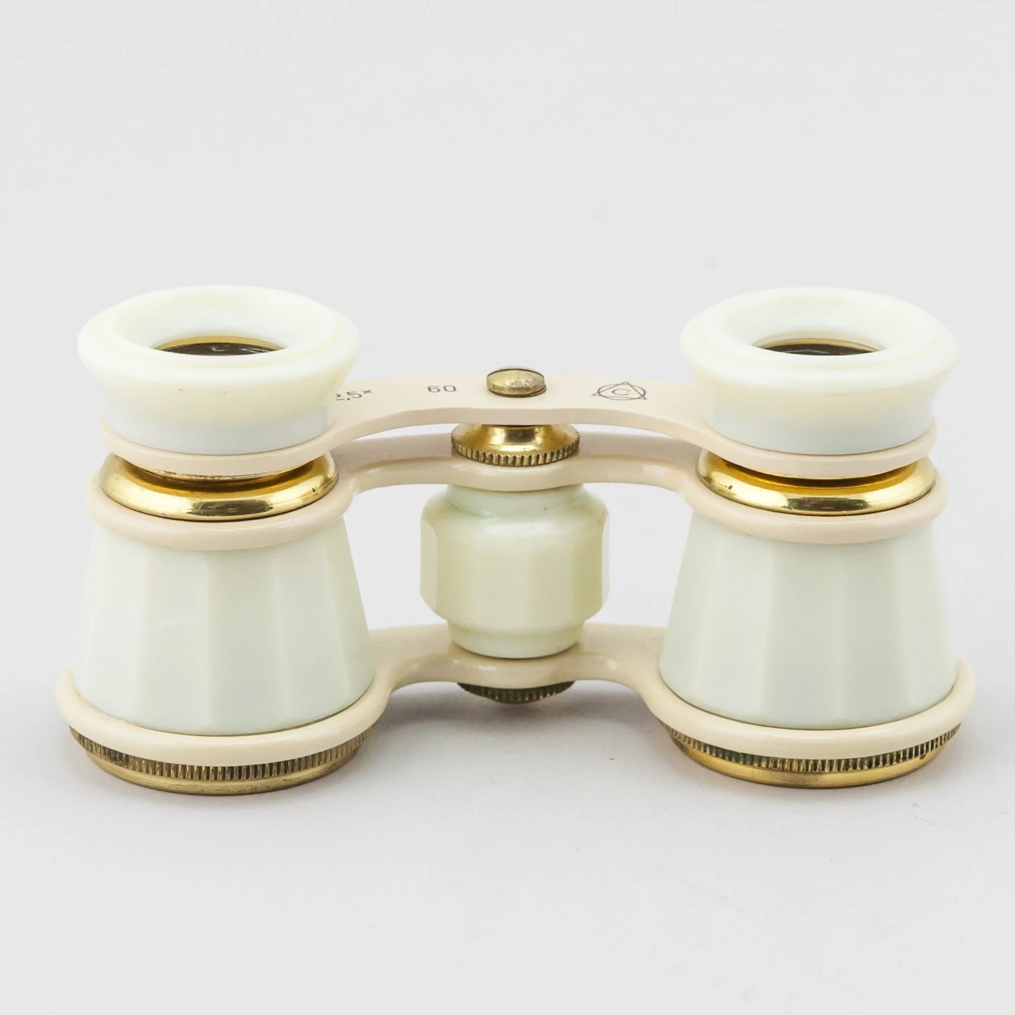 White theater binoculars