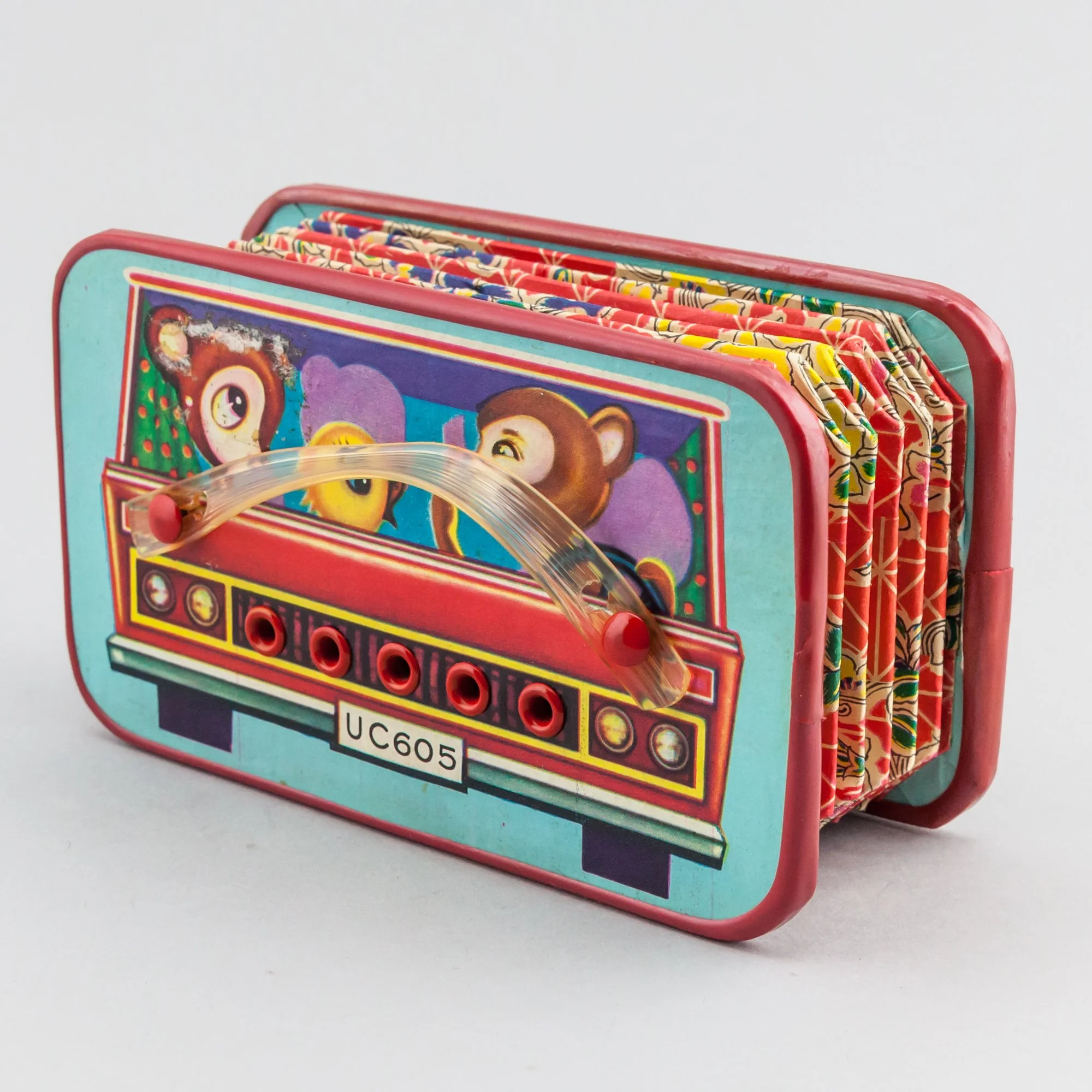 Vintage toy accordion