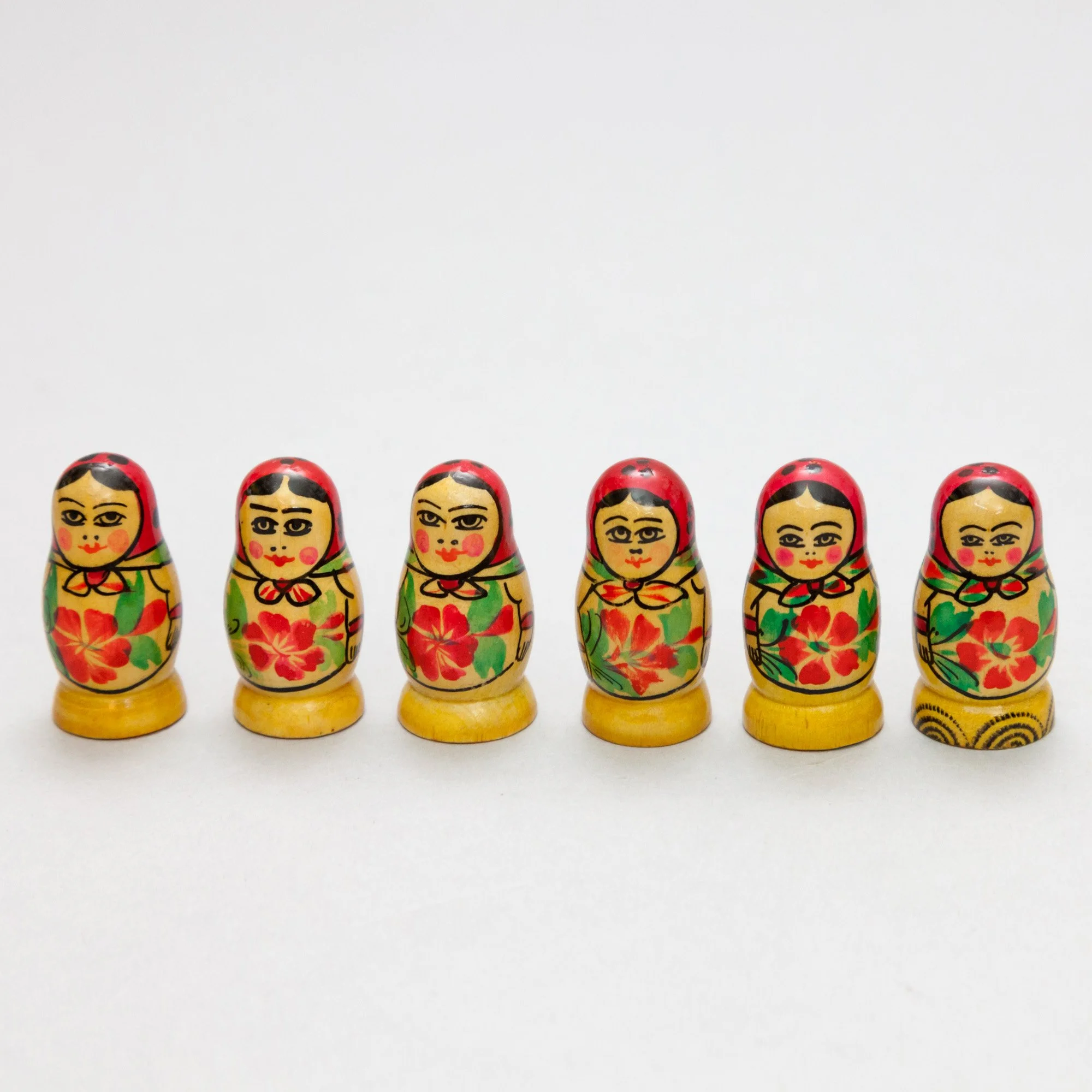 Set 6 mini Semionov’s Matryoshka