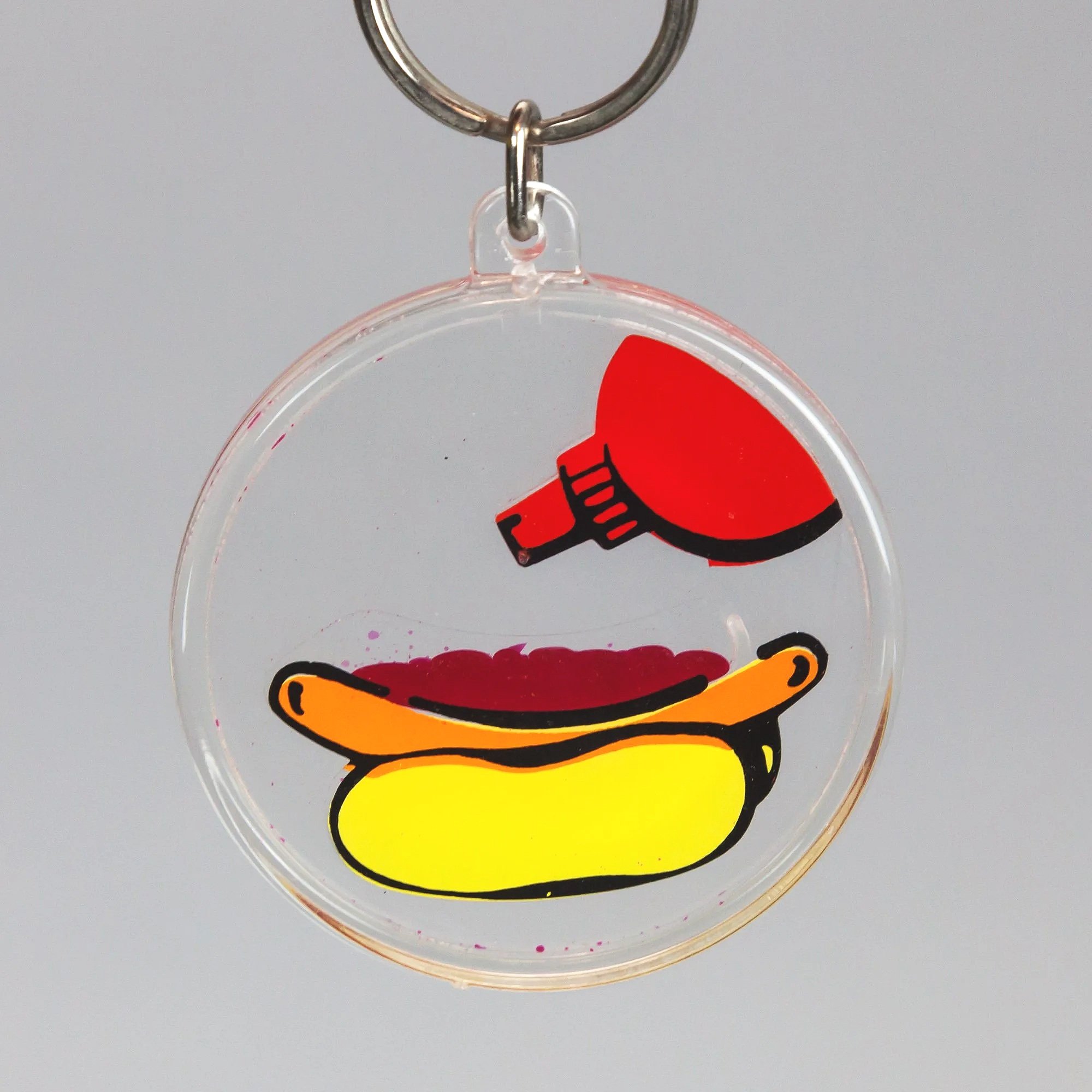 Keyring Hot Dog