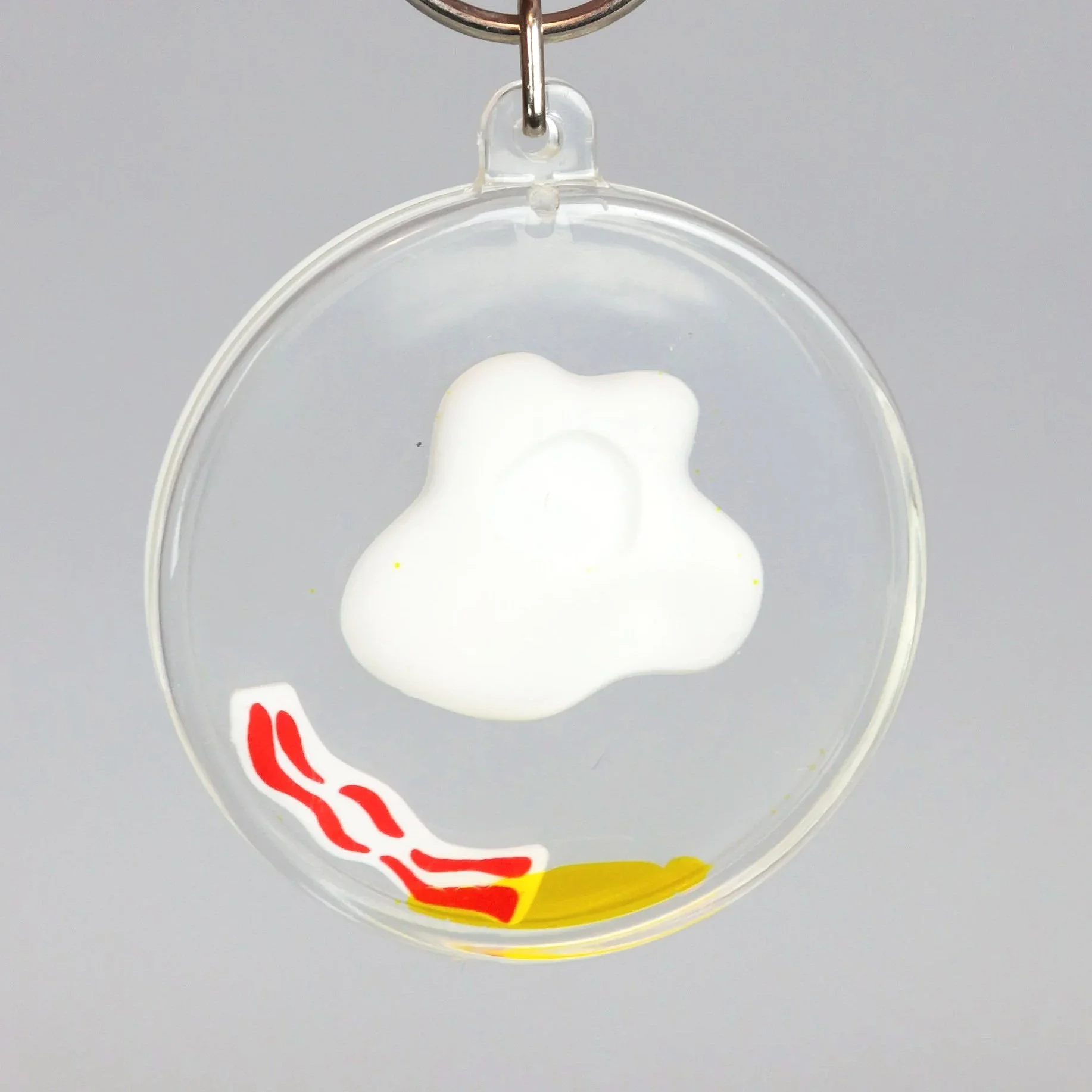 Keyring bacon and egg
